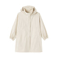 Water Repellent Hooded Long Coat