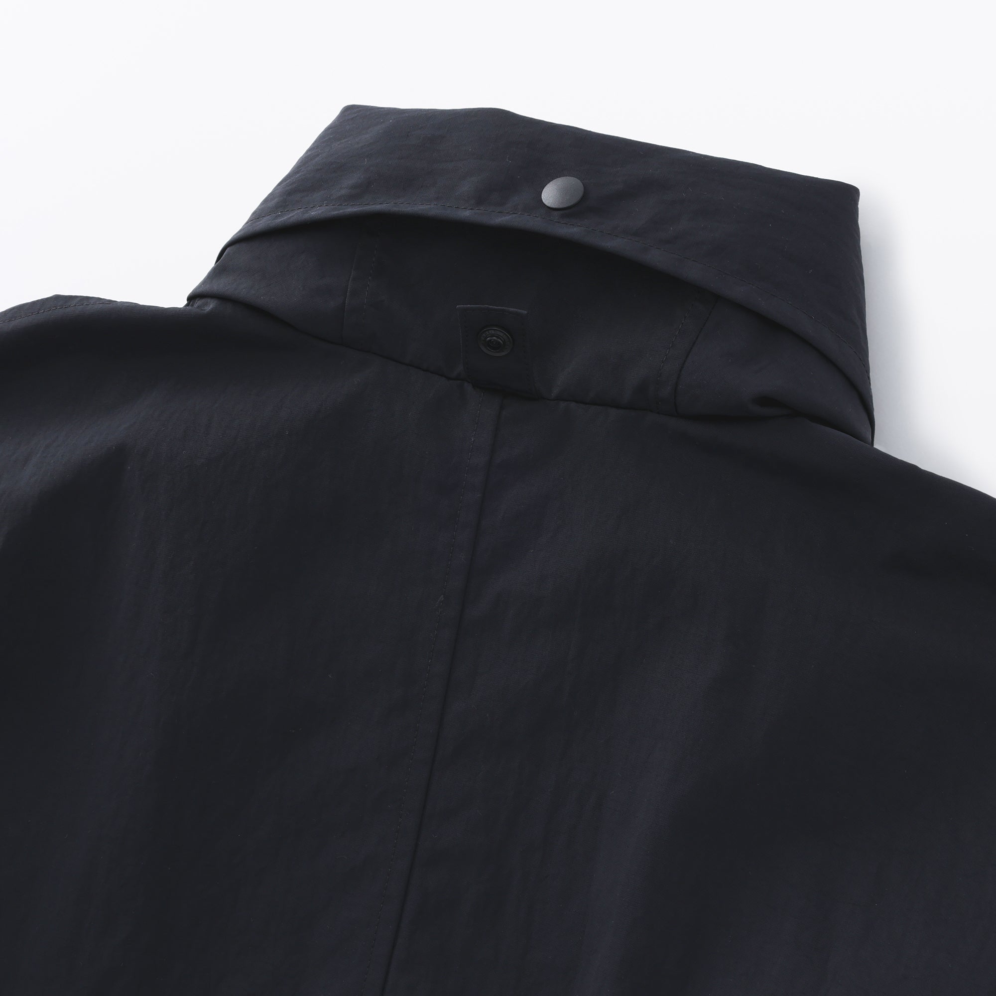 Water Repellent Hooded Long Coat