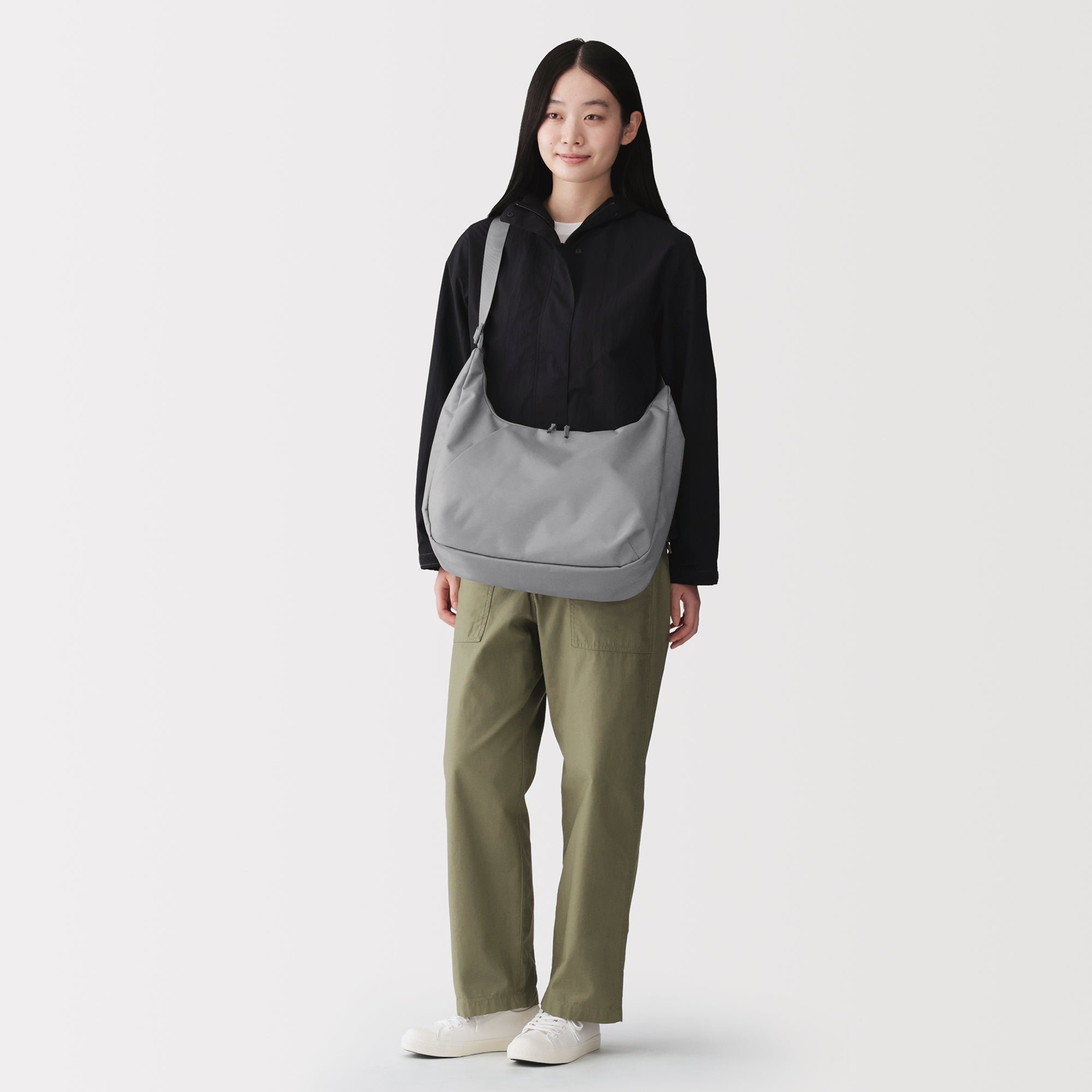 Water Repellent 2-Way Shoulder Bag
