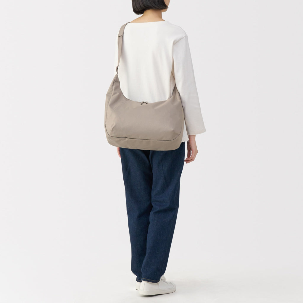 Water Repellent 2-Way Shoulder Bag