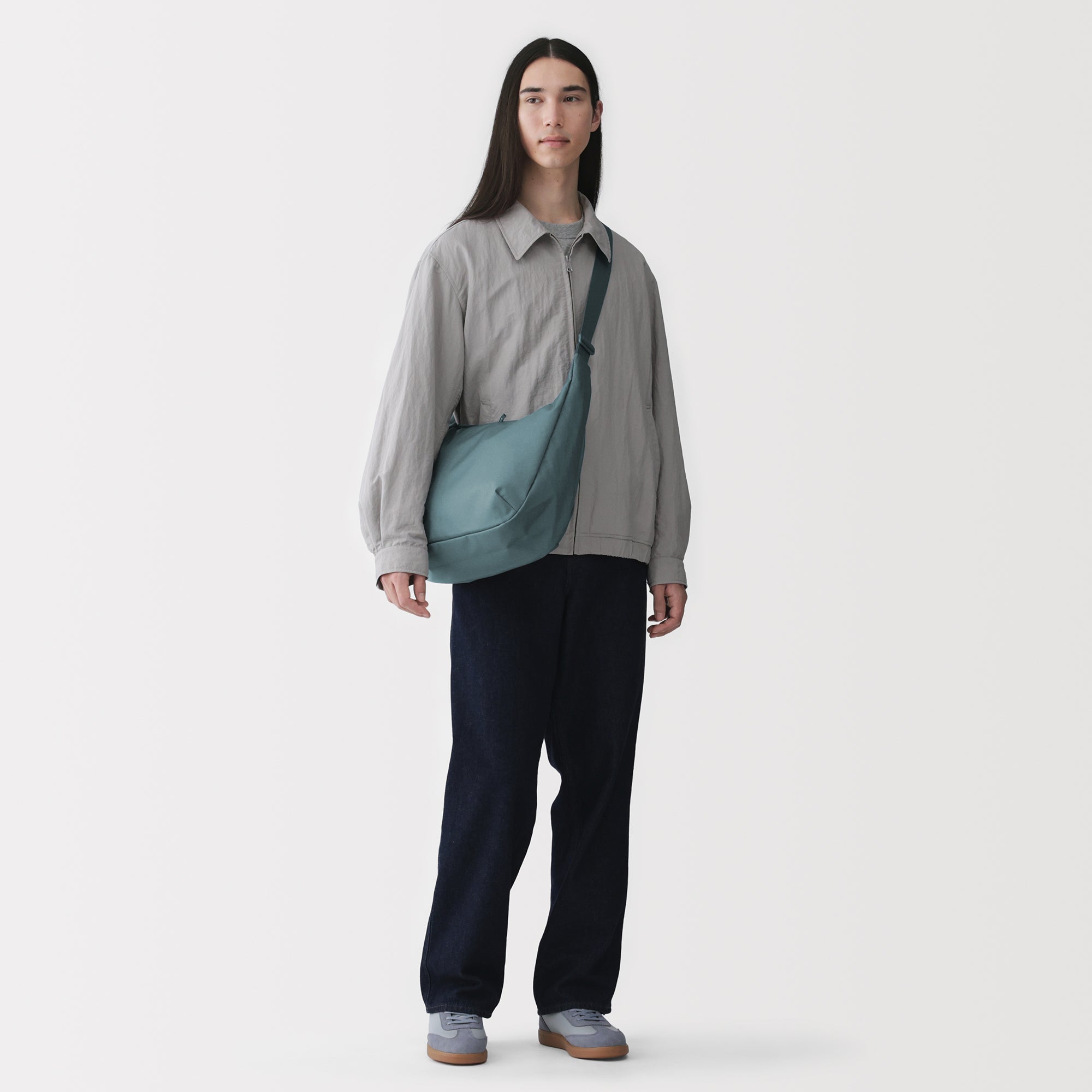 Water Repellent 2-Way Shoulder Bag