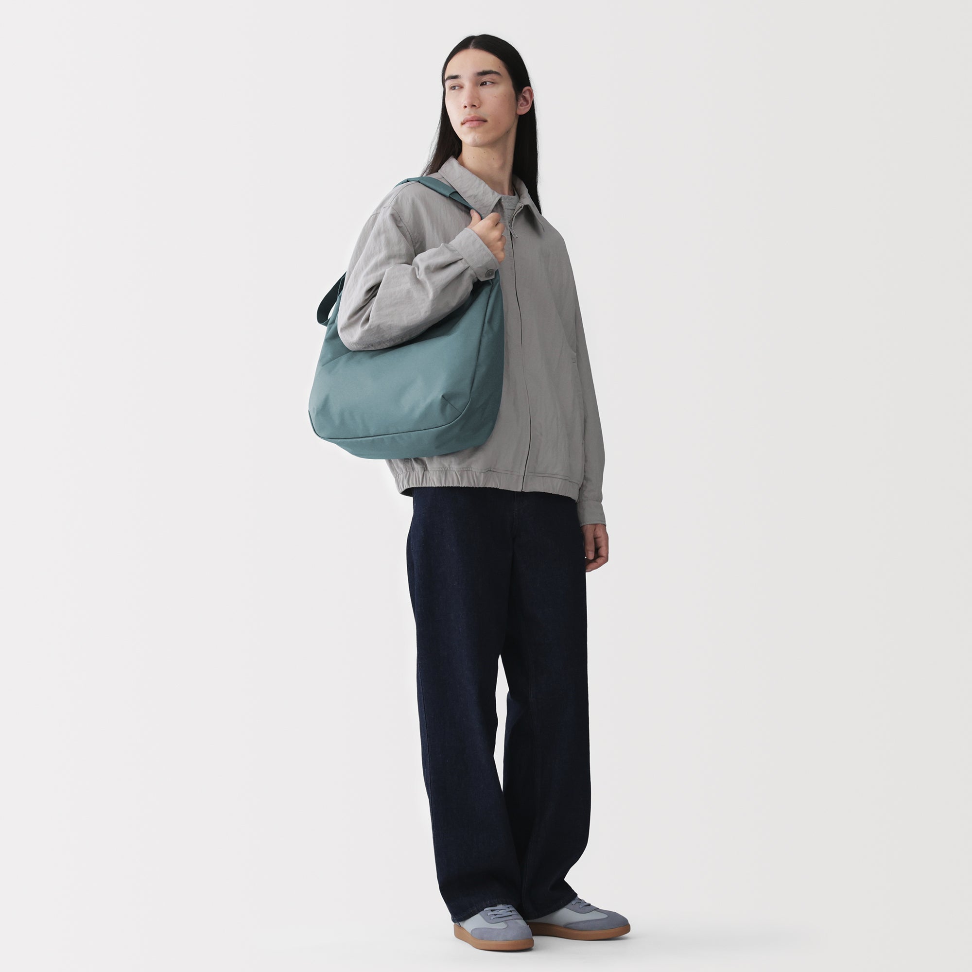Water Repellent 2-Way Shoulder Bag