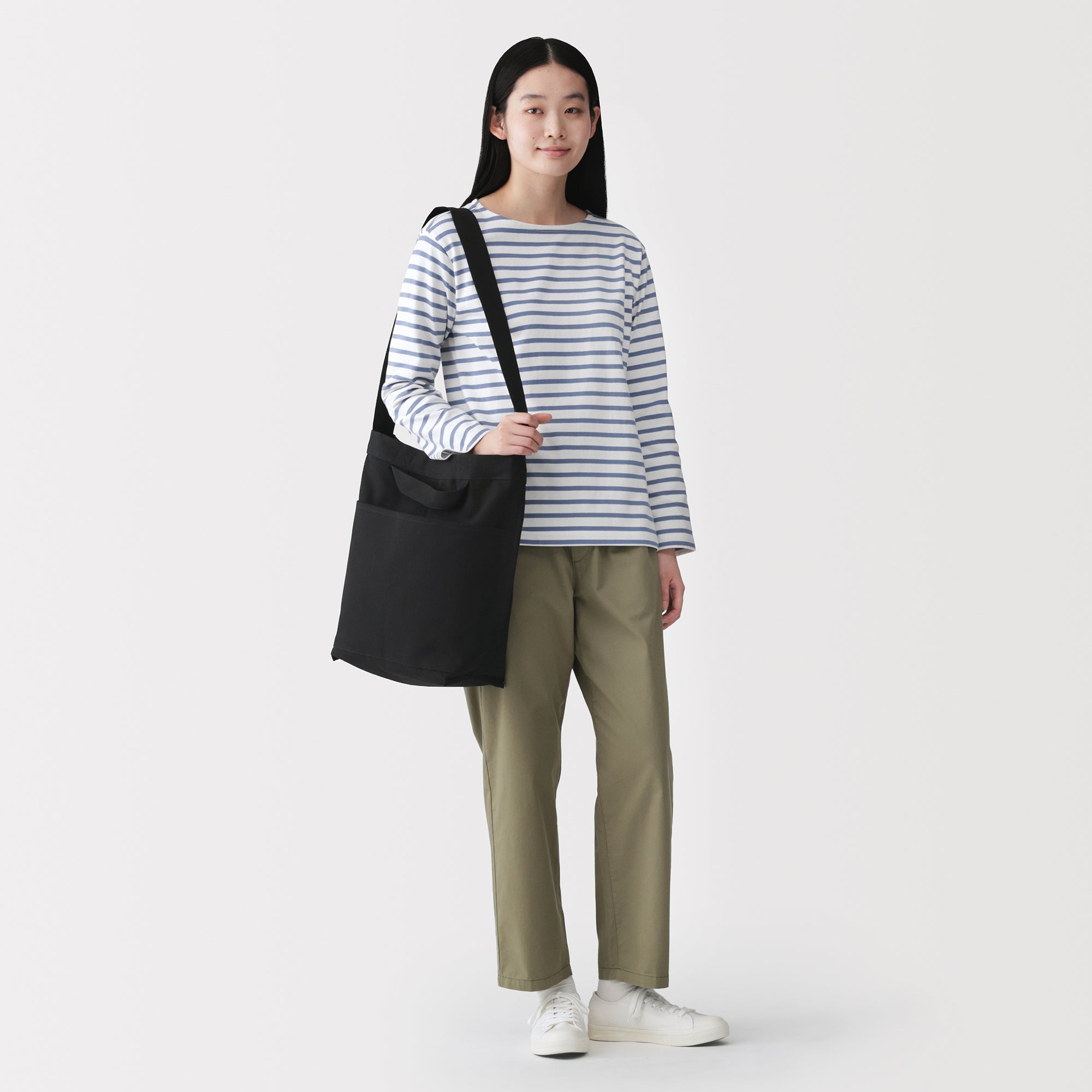 Canvas Shoulder Tote Bag