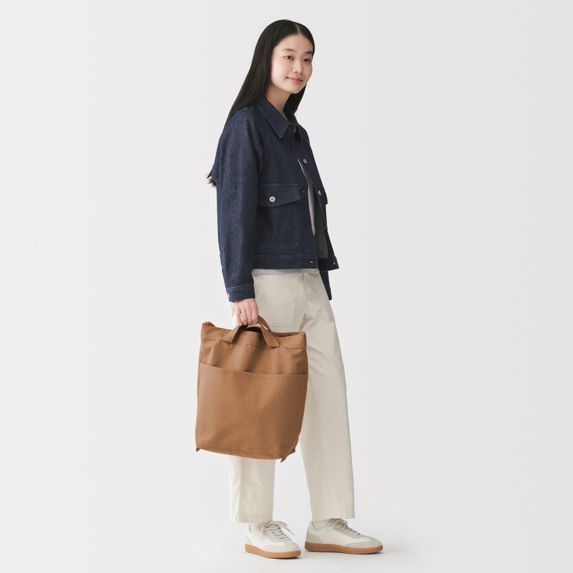 Canvas Shoulder Tote Bag
