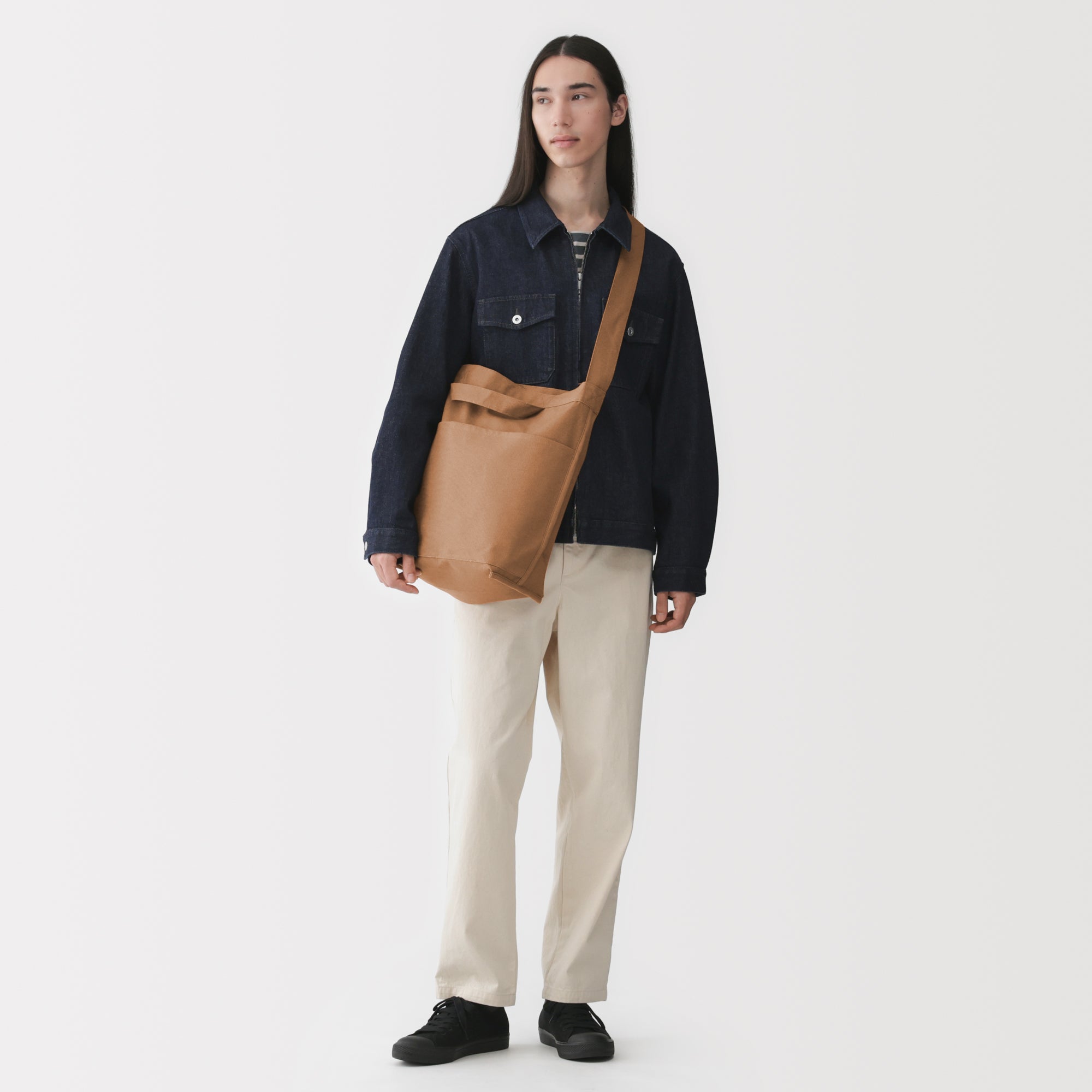 Canvas Shoulder Tote Bag