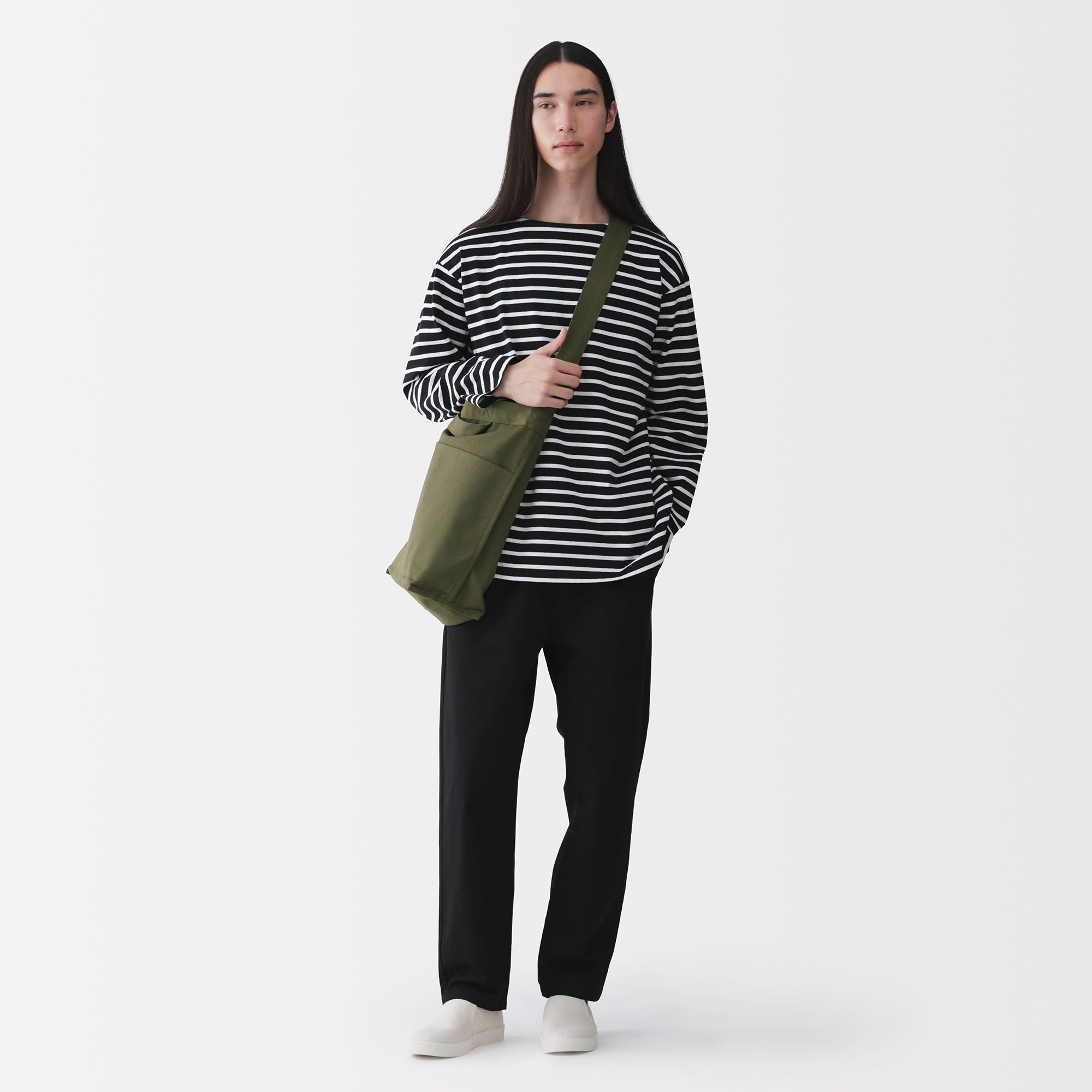 Canvas Shoulder Tote Bag