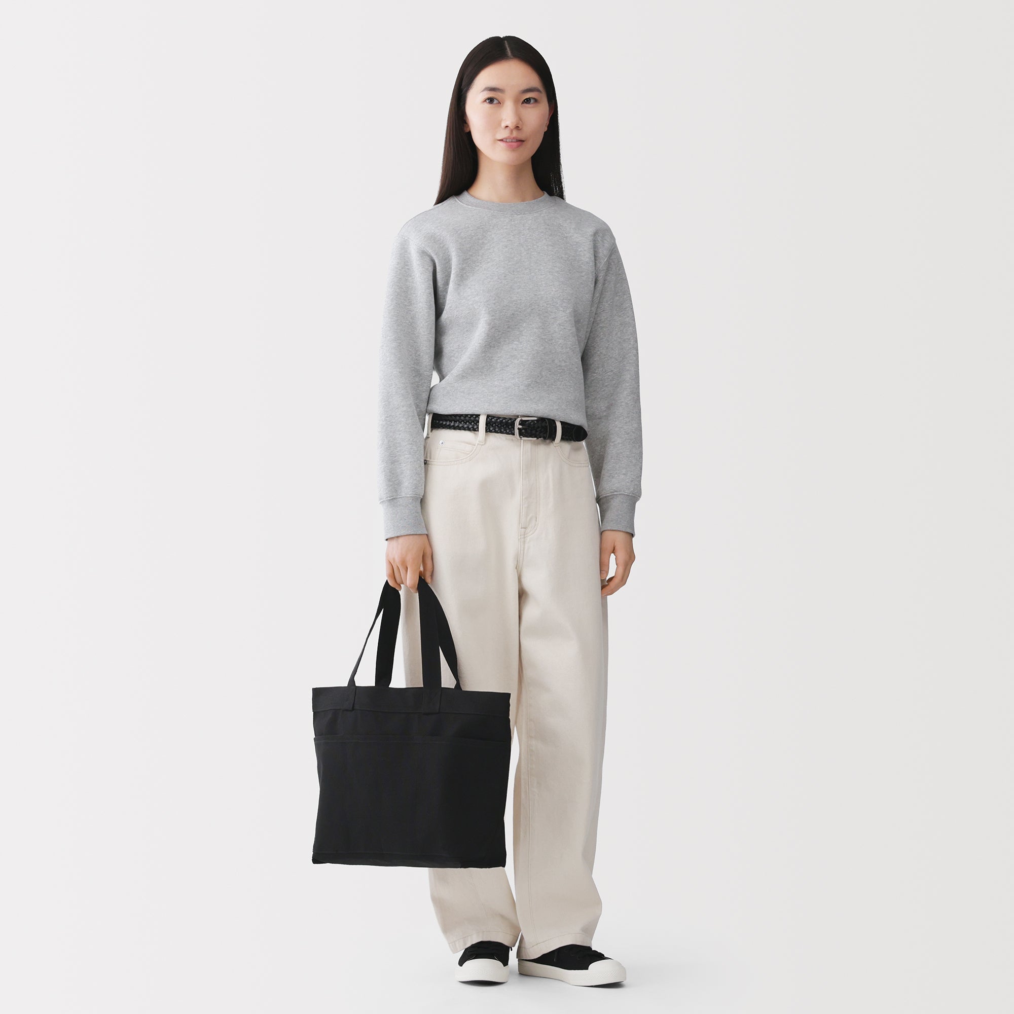 Canvas Wide Tote Bag