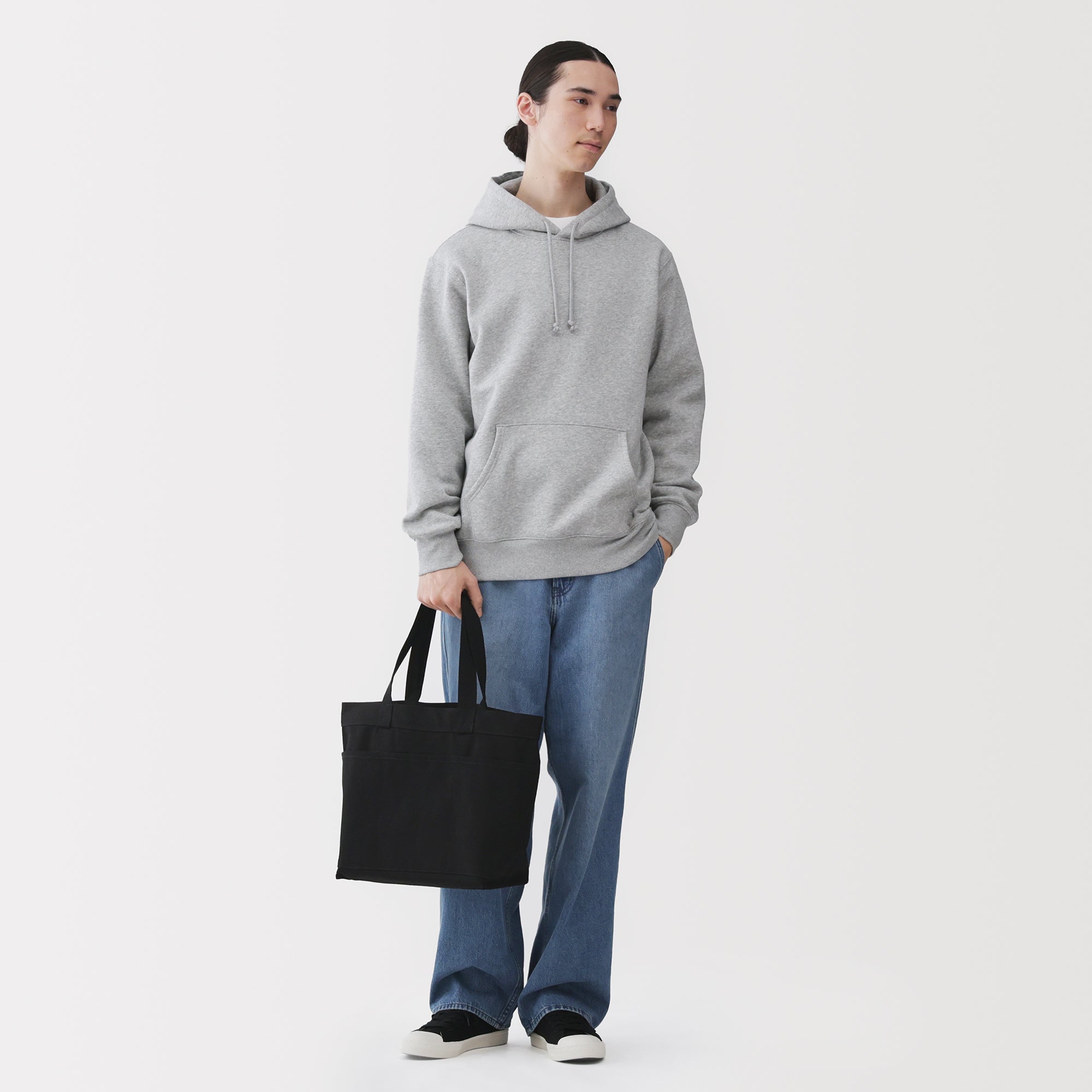 Canvas Wide Tote Bag