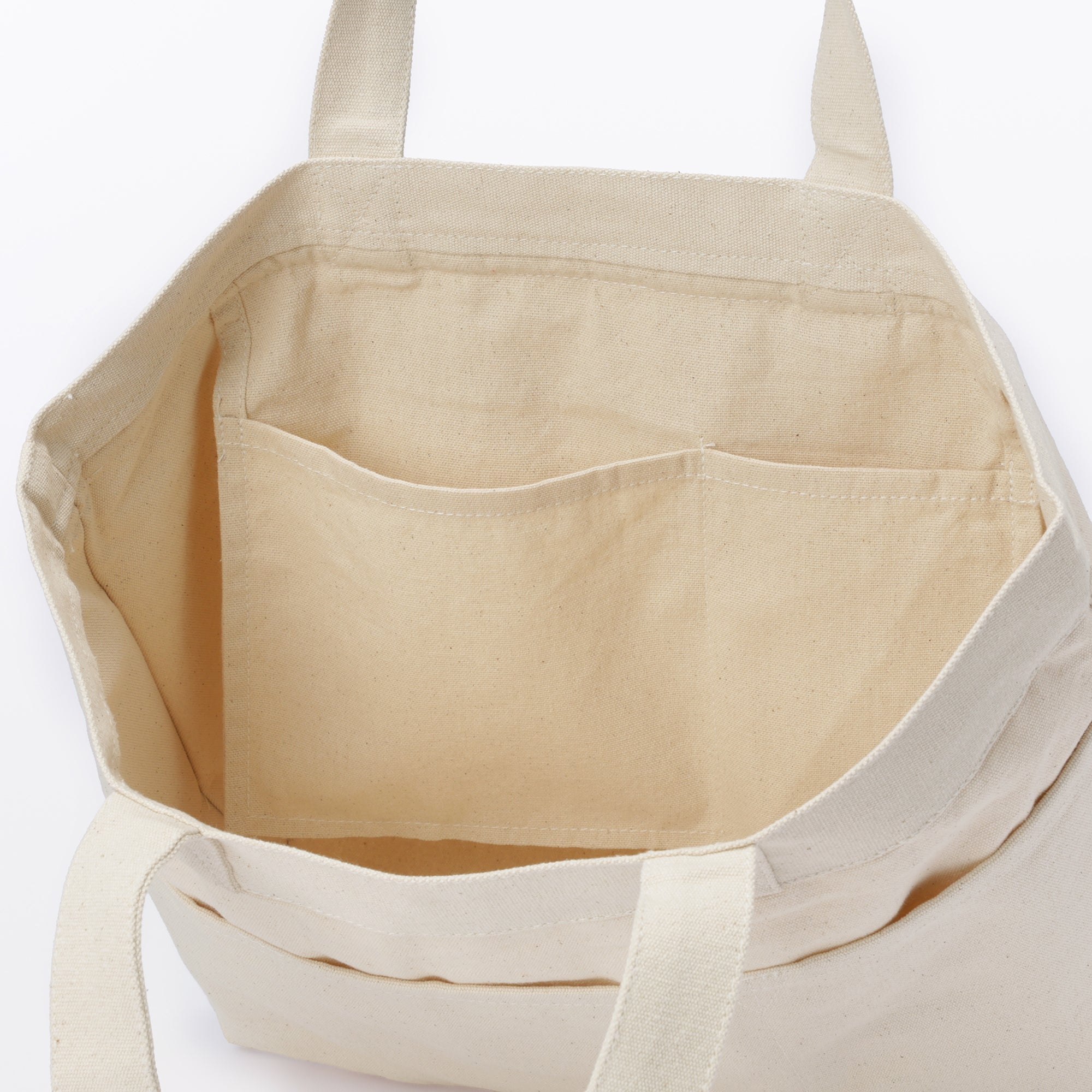 Canvas Wide Tote Bag