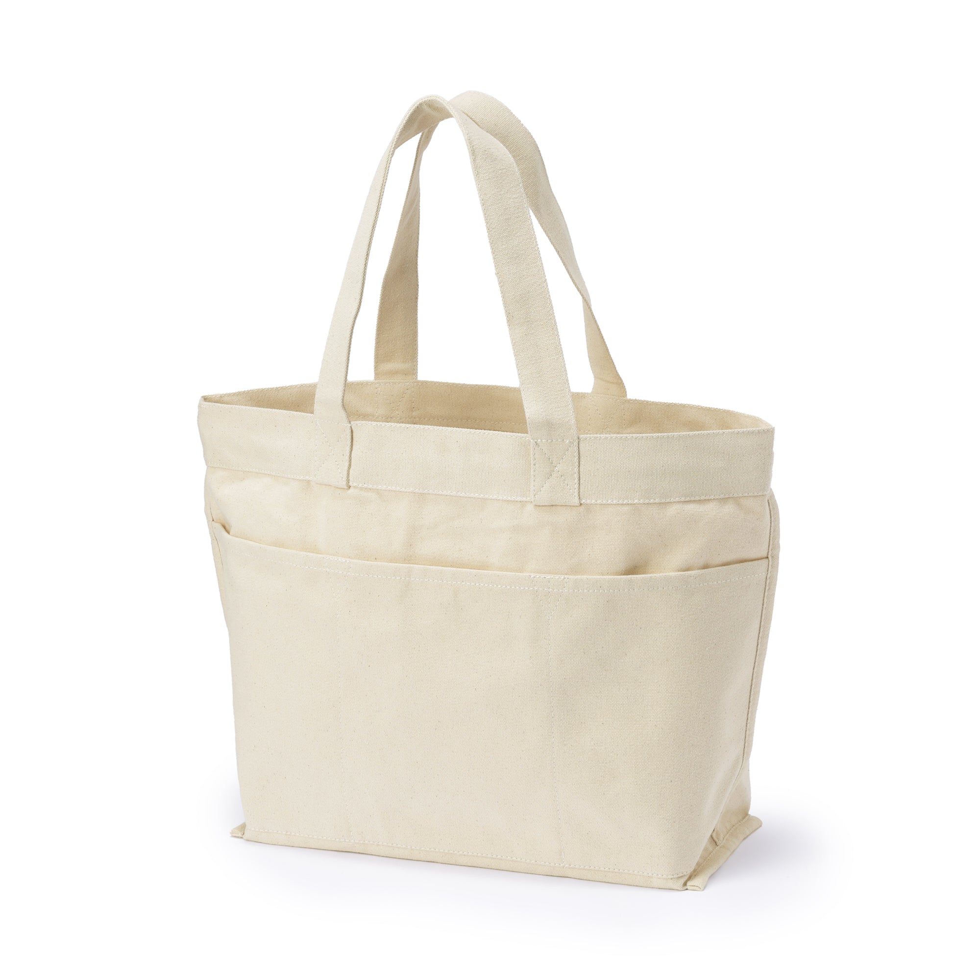 Canvas Wide Tote Bag