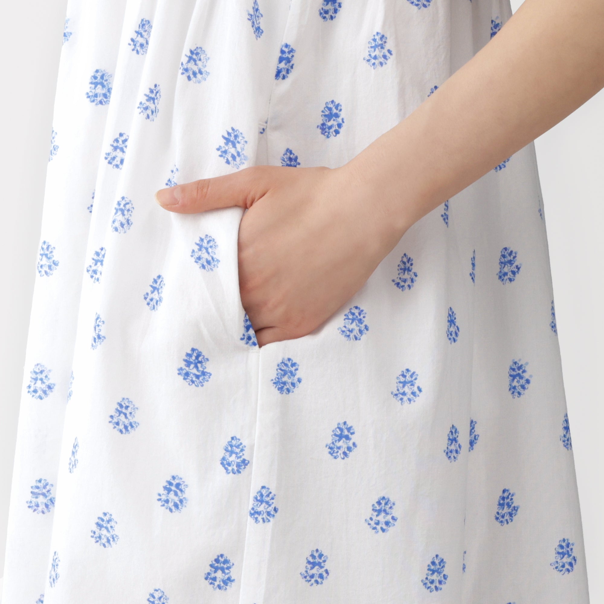 Block Print Cami Dress