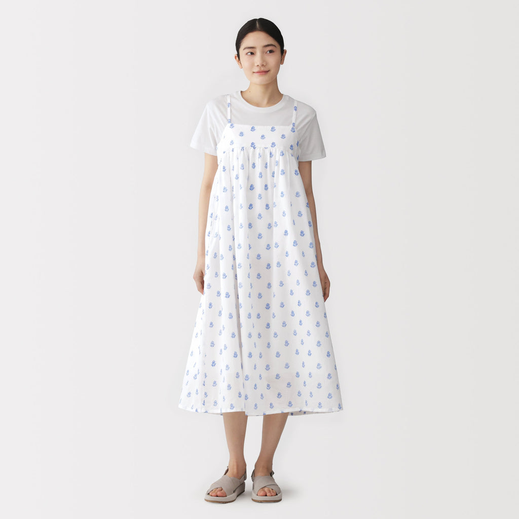 Block Print Cami Dress