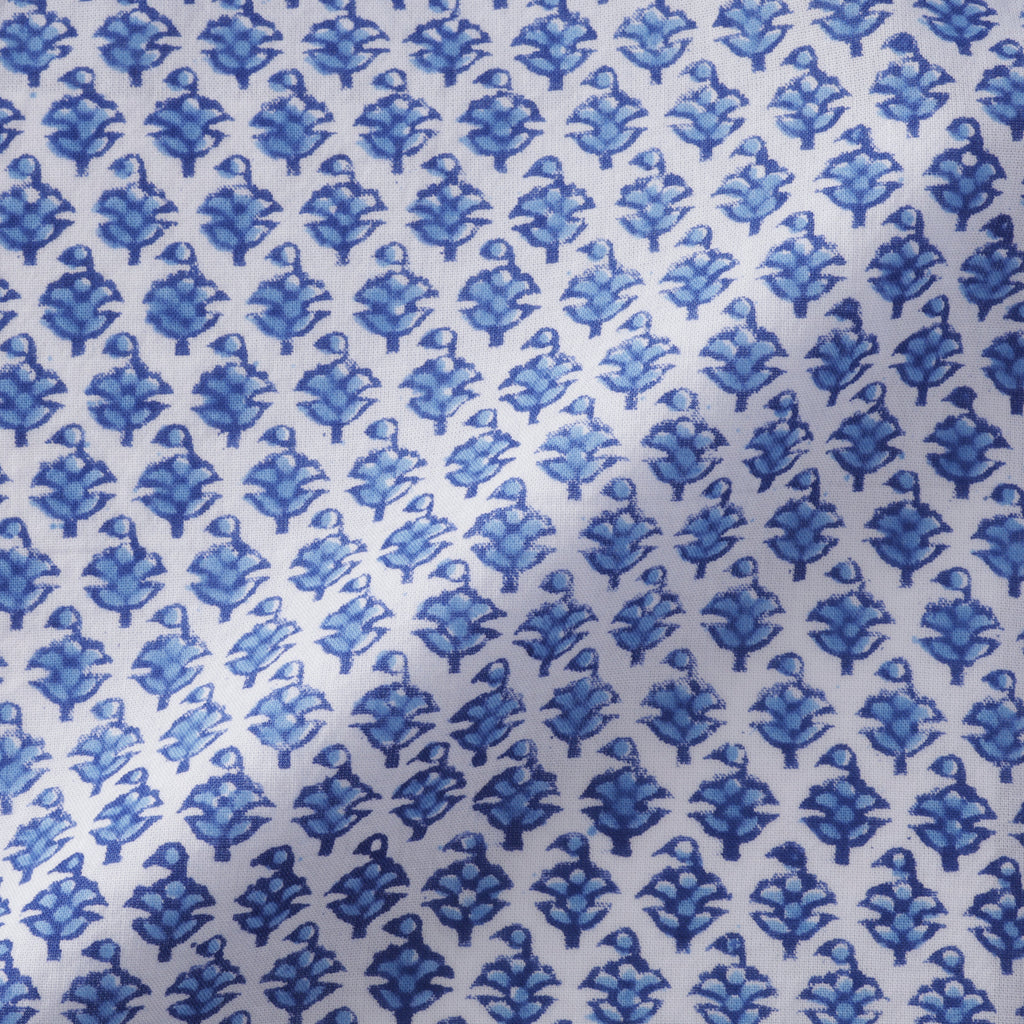Block Print Gathered Skirt