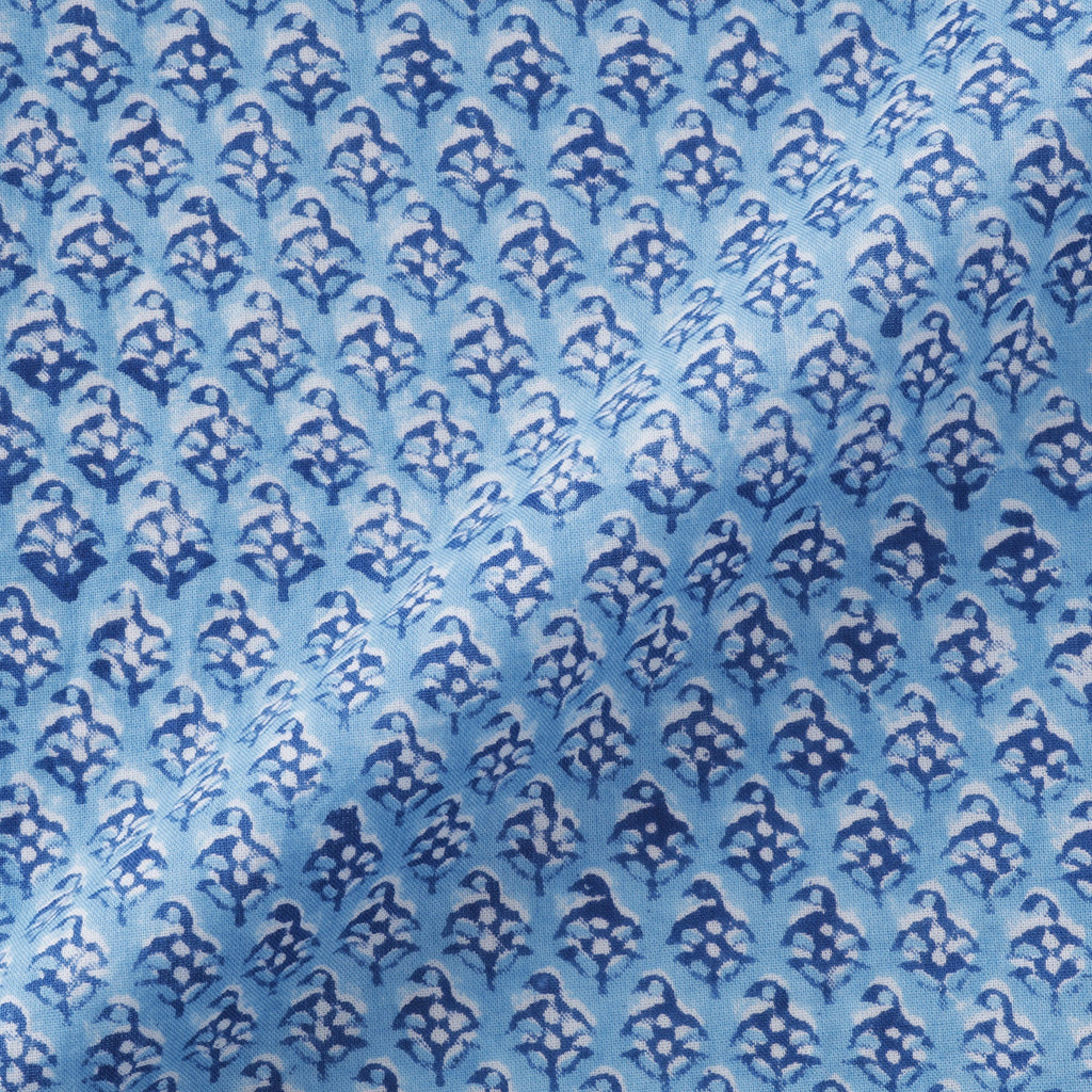 Block Print Gathered Skirt
