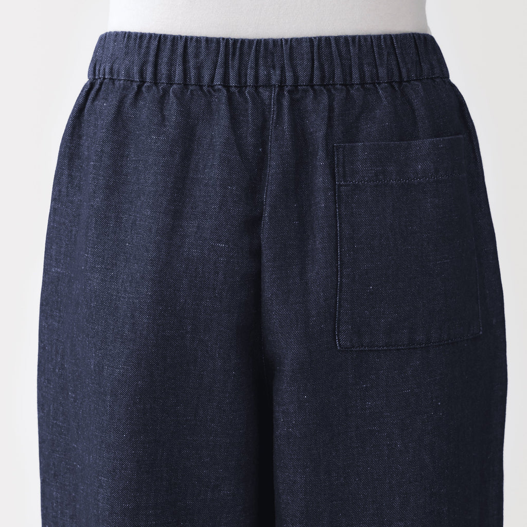 Cotton Linen Denim Easy Pants