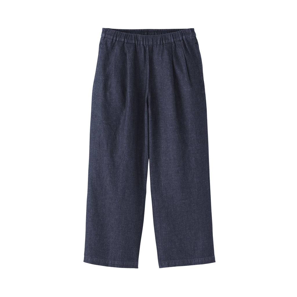 Cotton Linen Denim Easy Pants