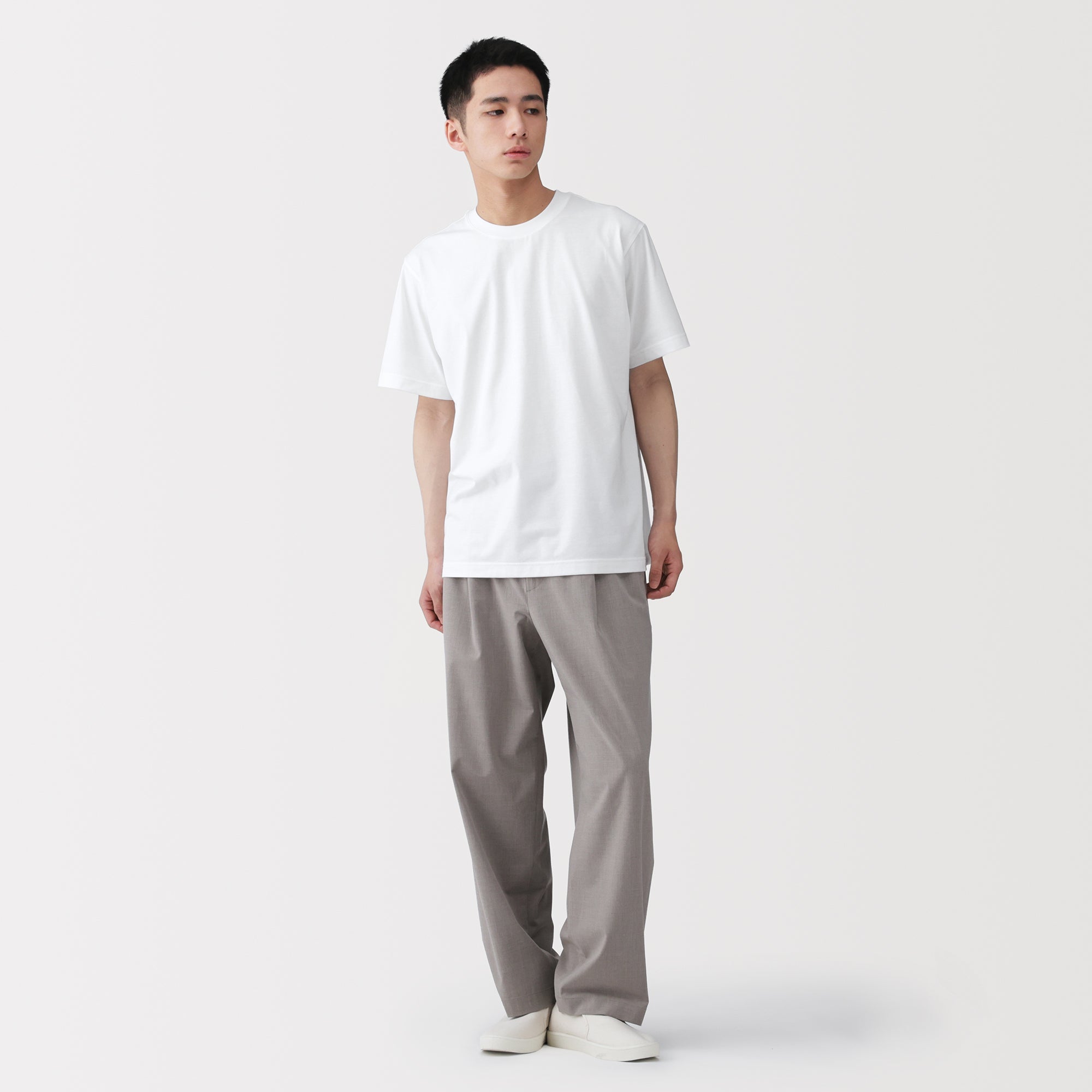 Jersey Crewneck T-Shirt