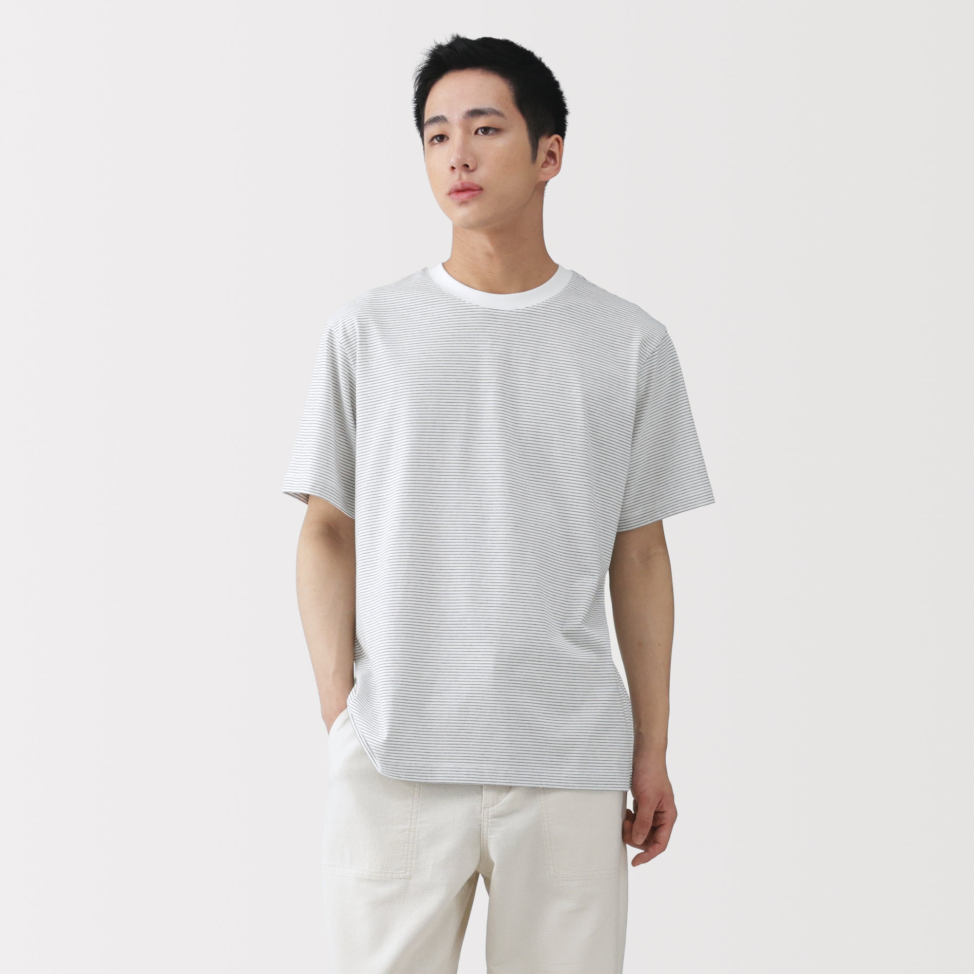Jersey Crewneck T-Shirt