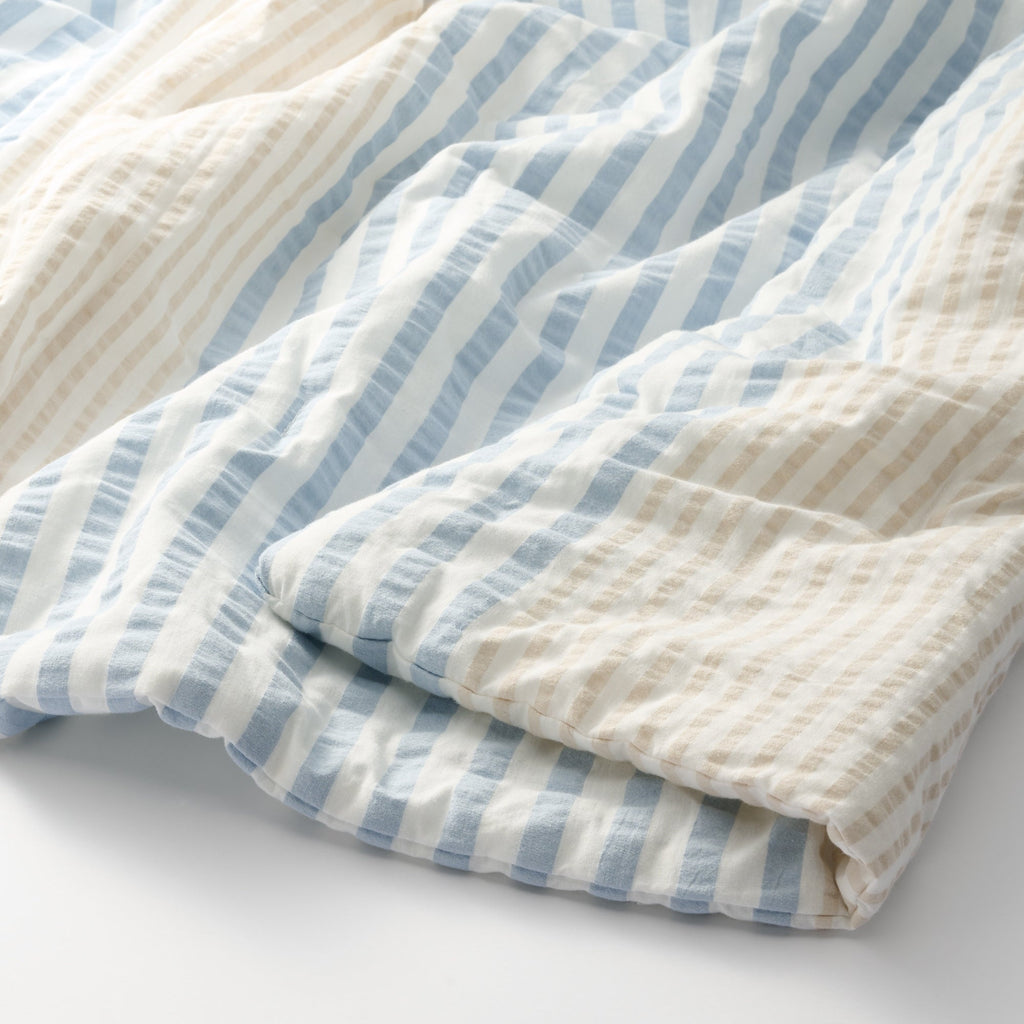 Cotton Seersucker Thin Duvet - Double
