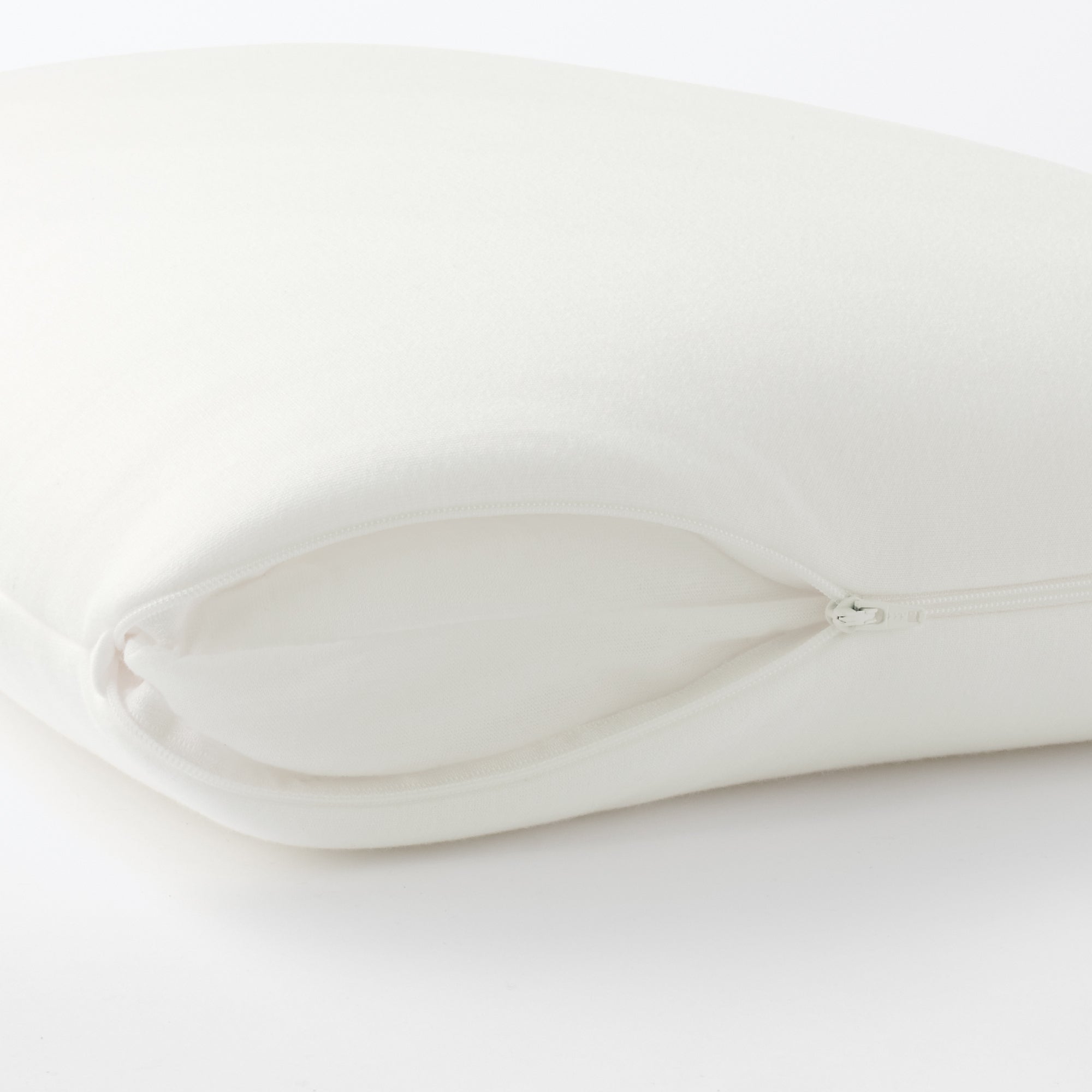 Washable Cover Plump Low Pillow W15.7 x L23.6