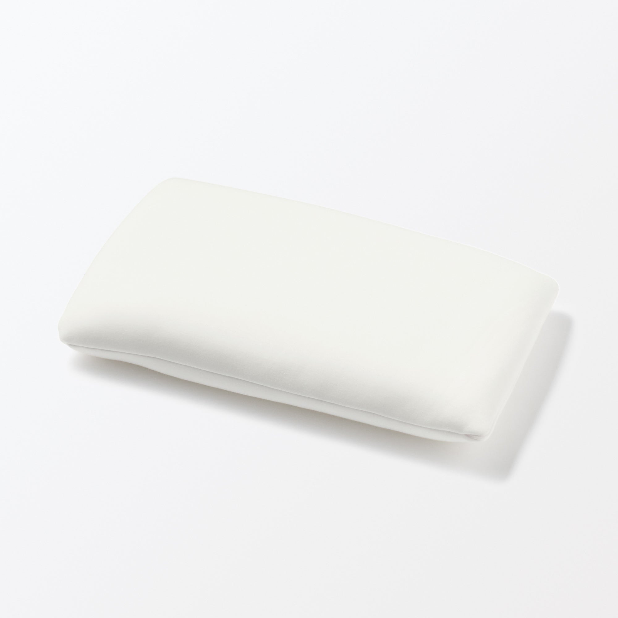 Washable Cover Plump Low Pillow W16.5 x L26.4