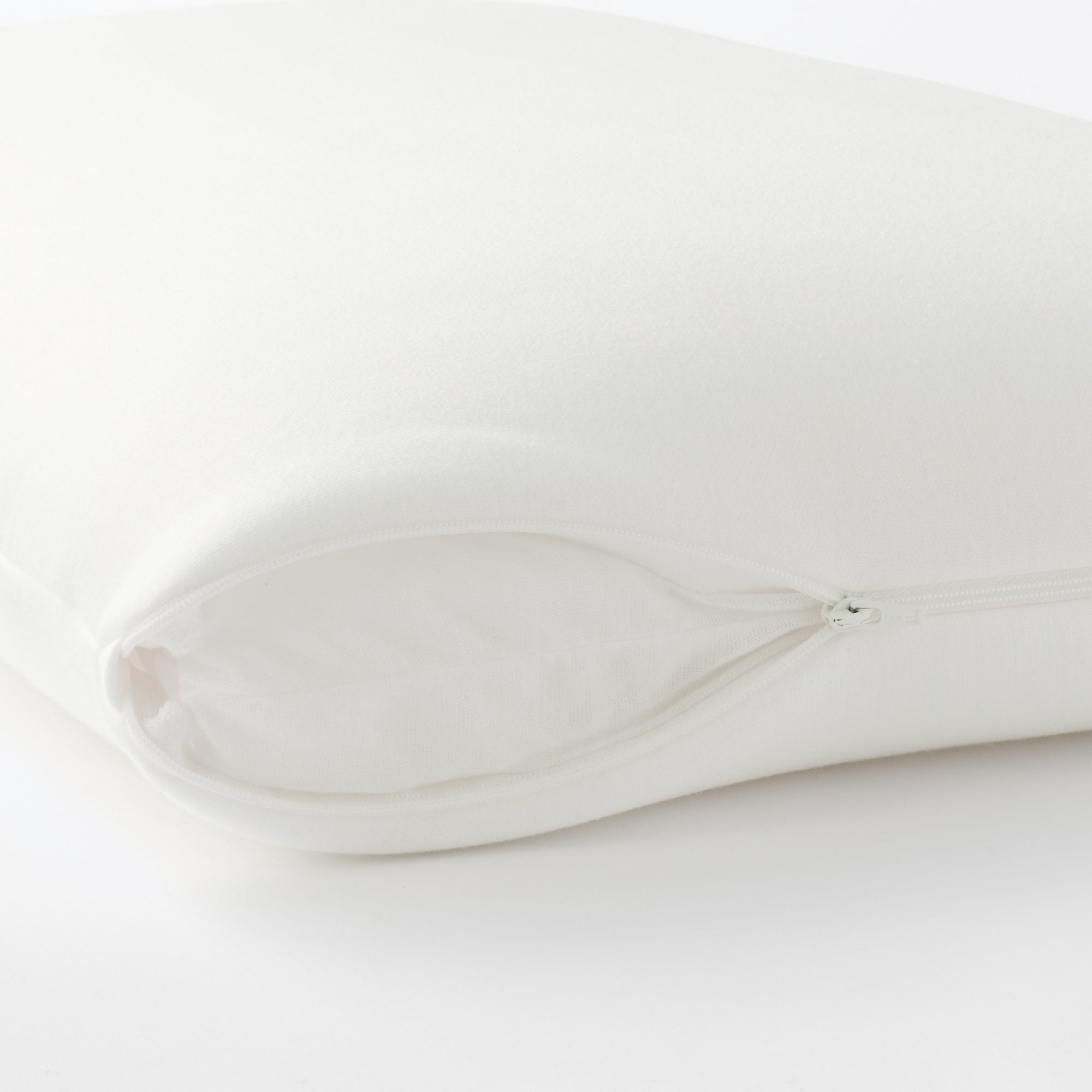 Washable Cover Plump Low Pillow W16.5 x L26.4