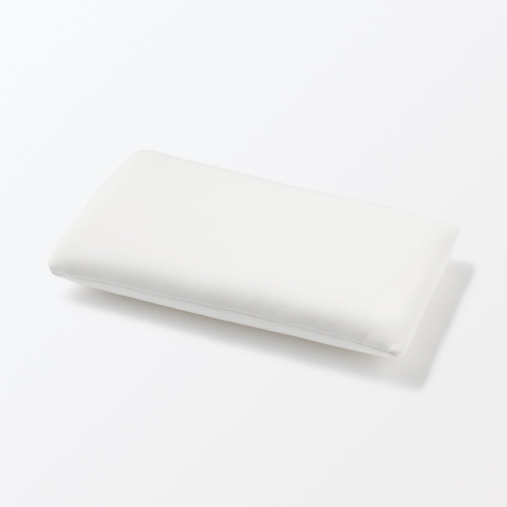 Washable Cover Plump Low Pillow W16.5 x L26.4
