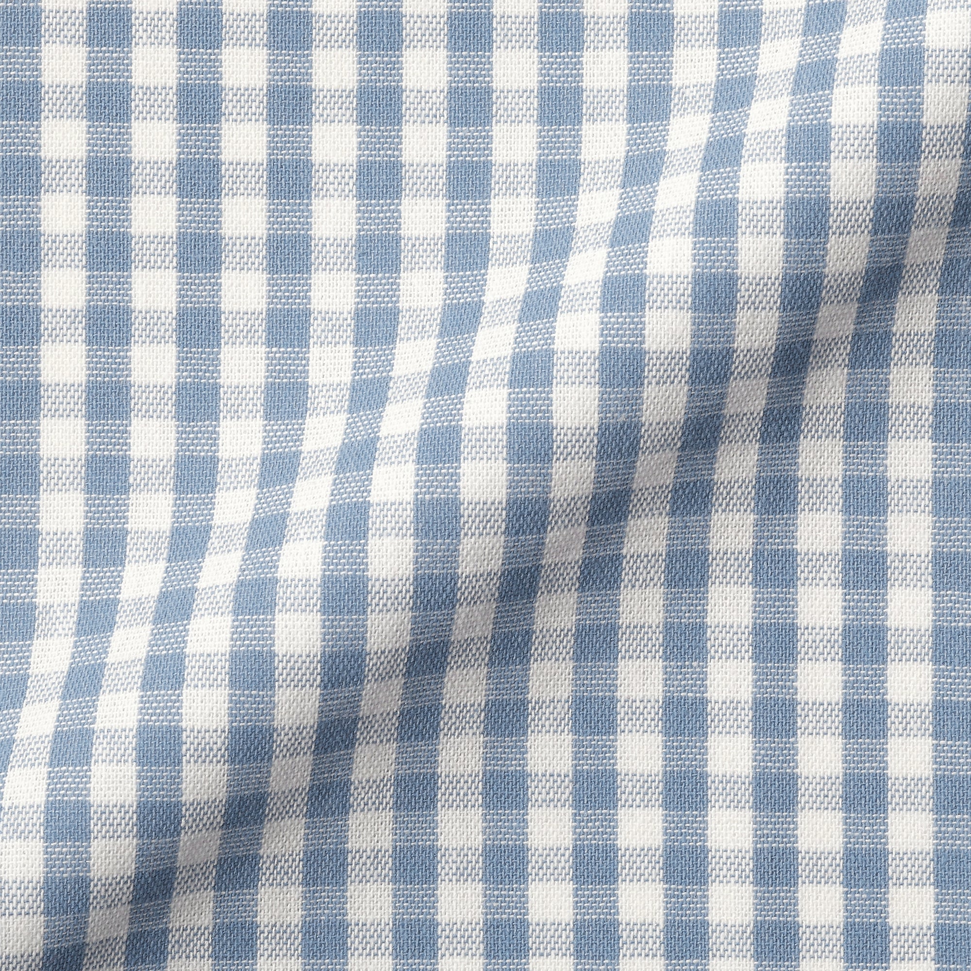 Indian Cotton Tablecloth - Off-white x Blue