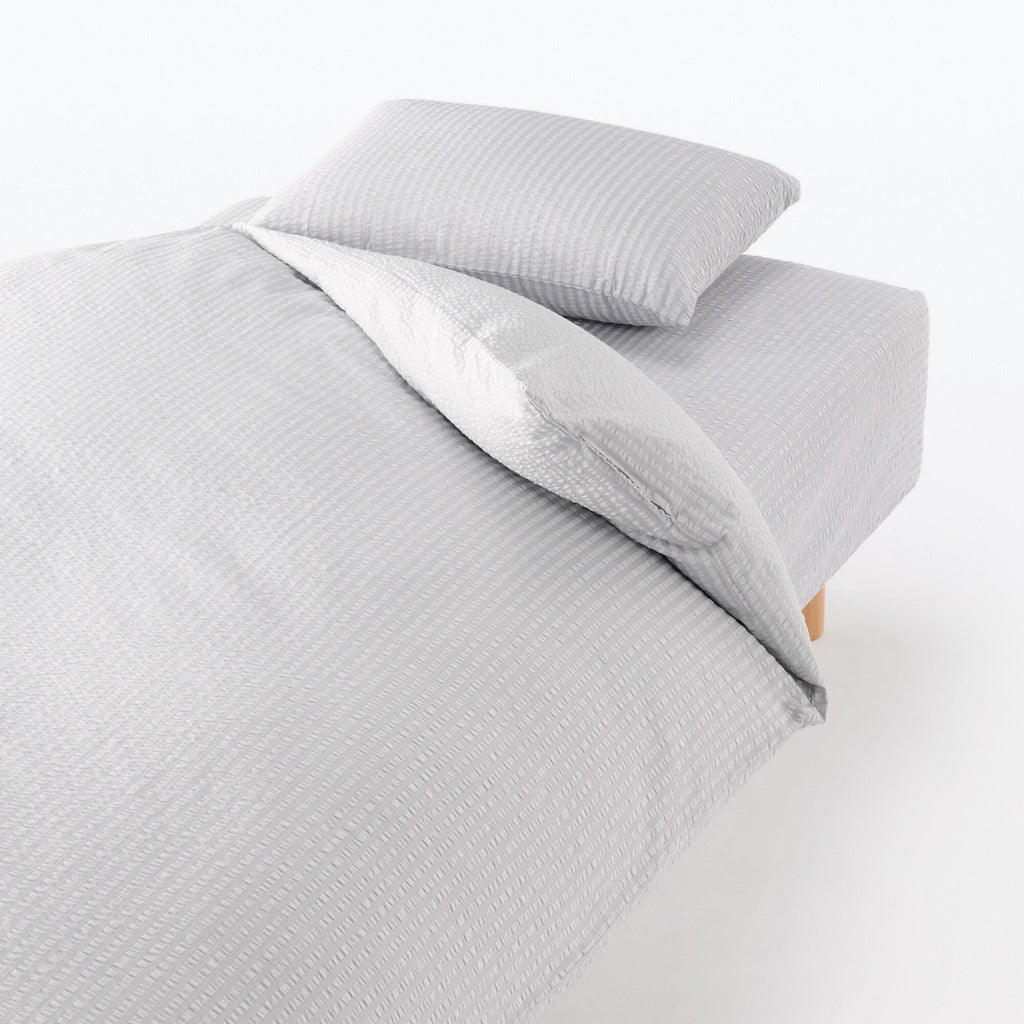 Cotton Seersucker Duvet Cover