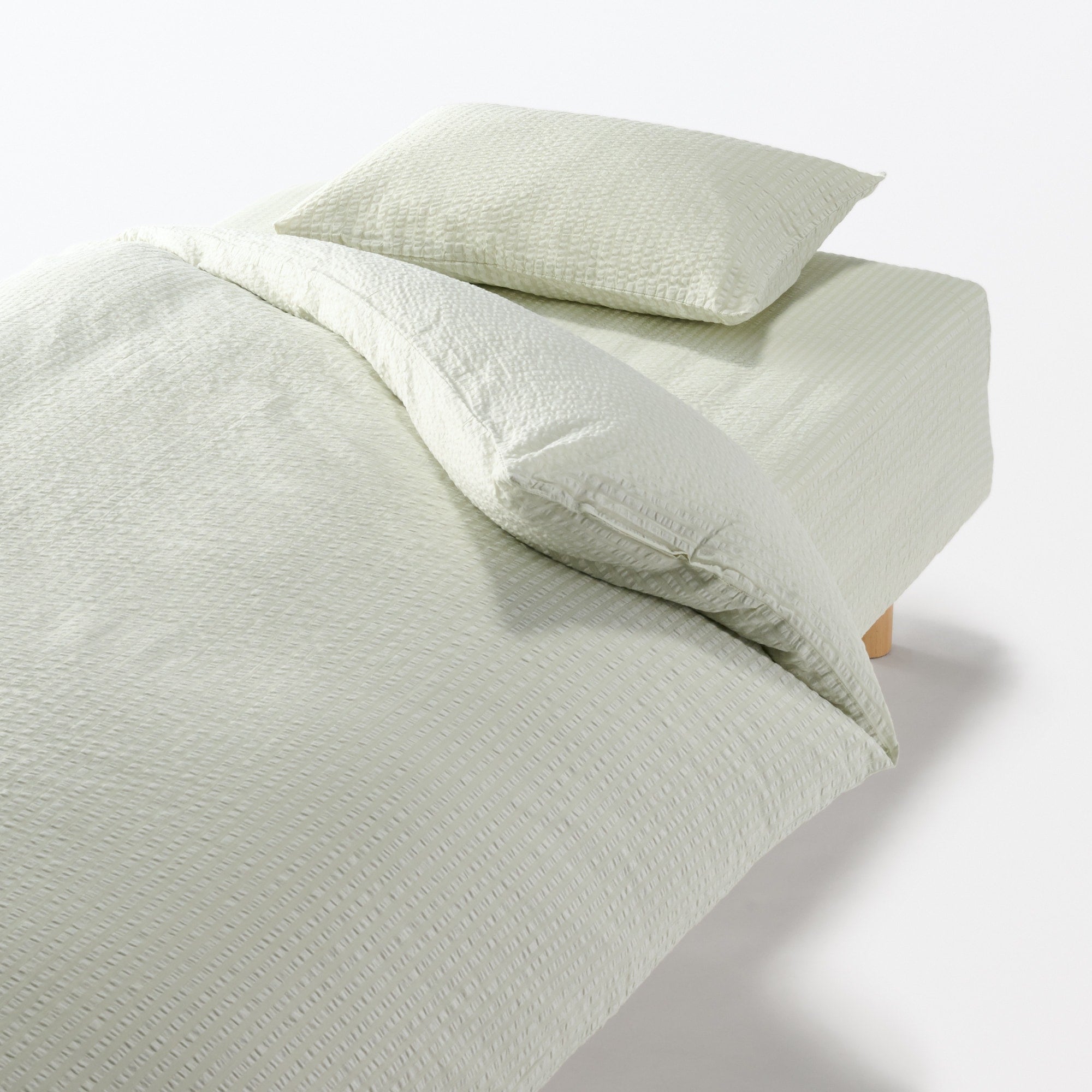 Cotton Seersucker Duvet Cover