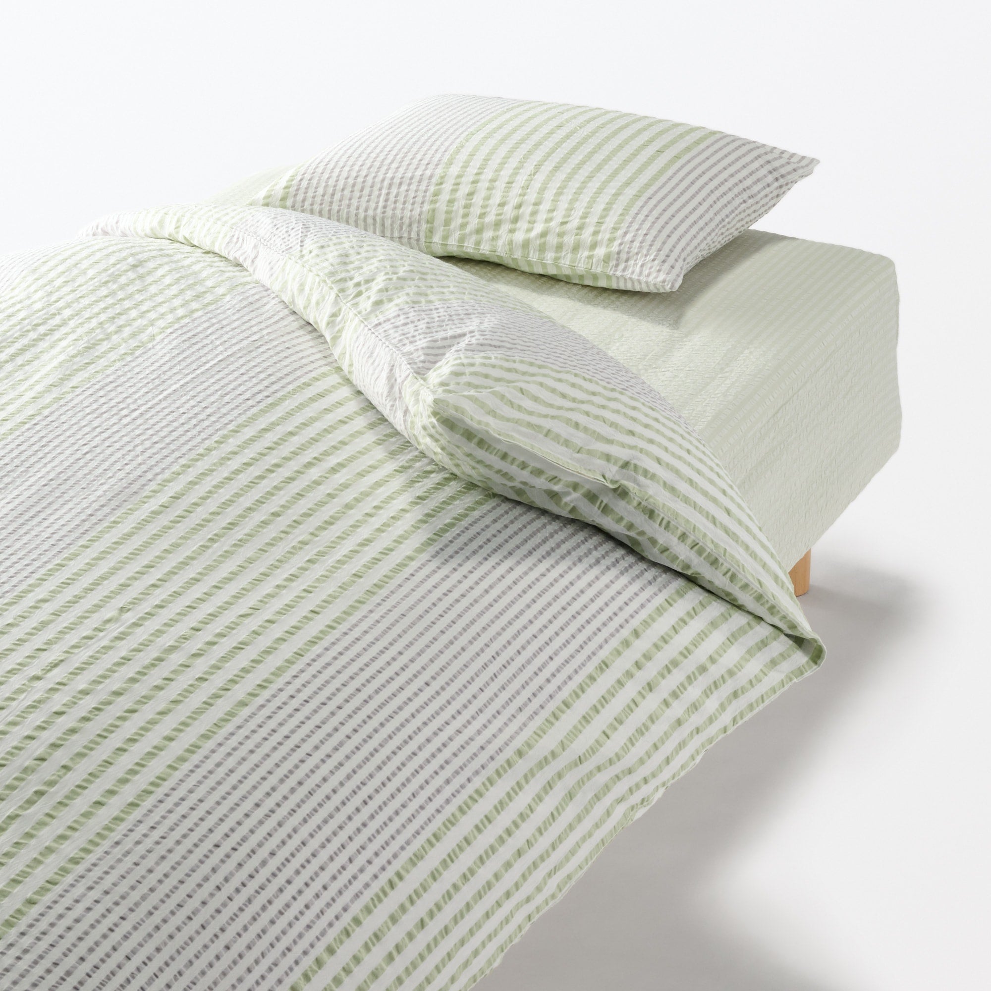Cotton Seersucker Duvet Cover