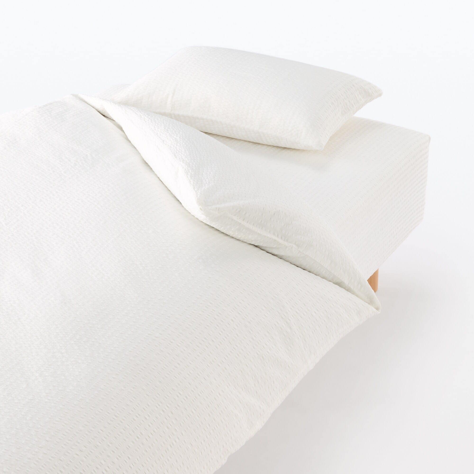 Cotton Seersucker Pillowcase