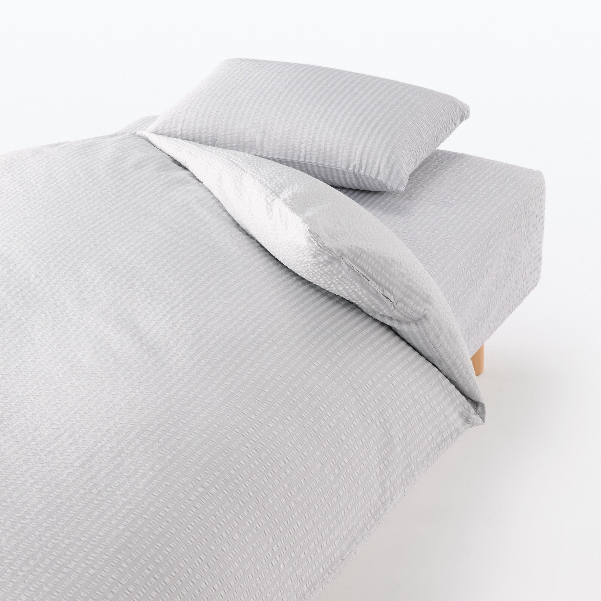 Cotton Seersucker Pillowcase