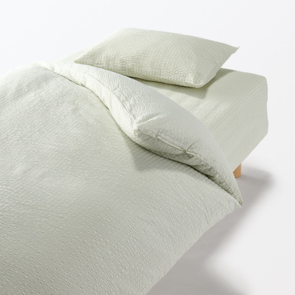 Cotton Seersucker Pillowcase