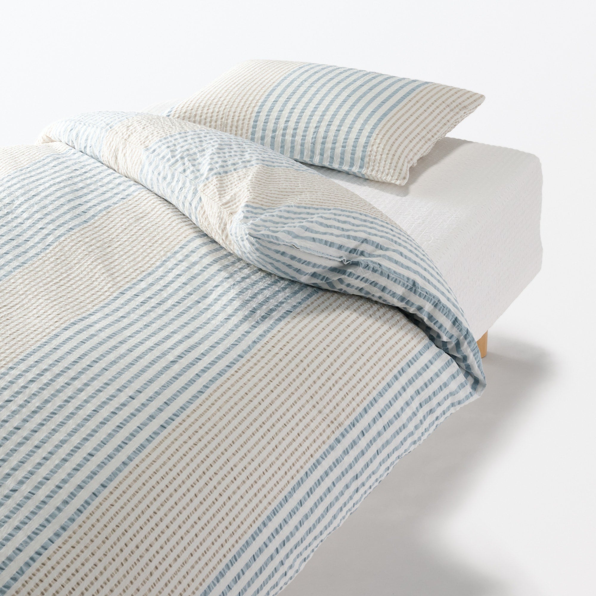 Cotton Seersucker Pillowcase