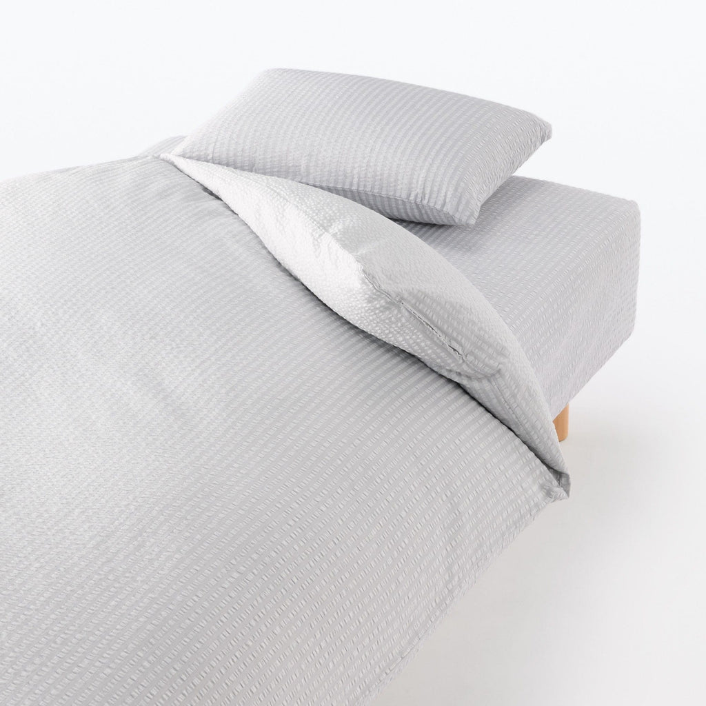 Cotton Seersucker Fitted Sheet