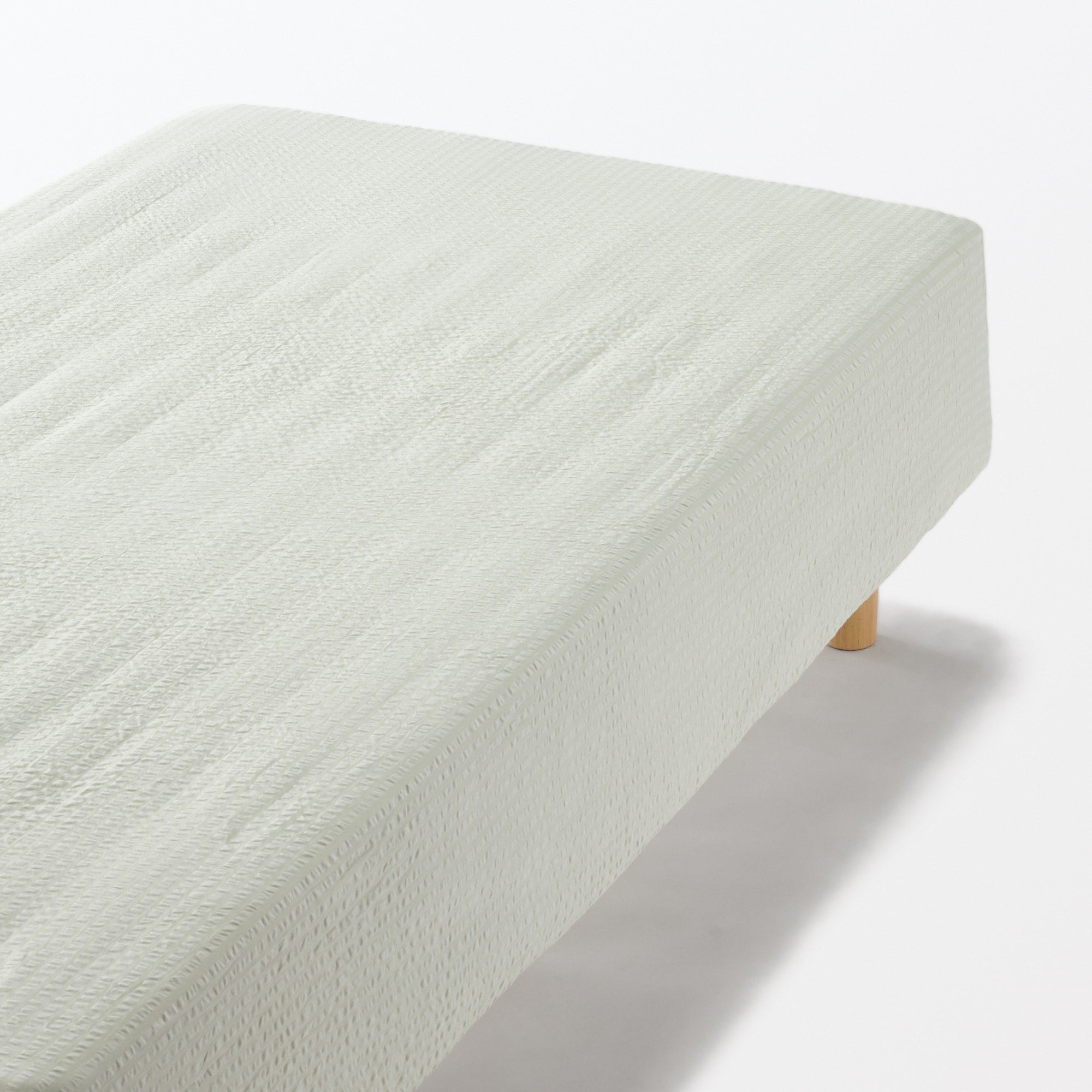 Cotton Seersucker Fitted Sheet