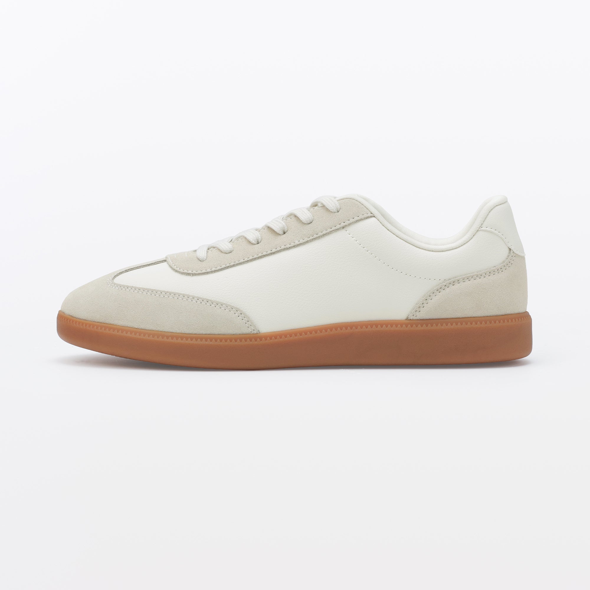 Soft Insole Combination Sneakers - Off White