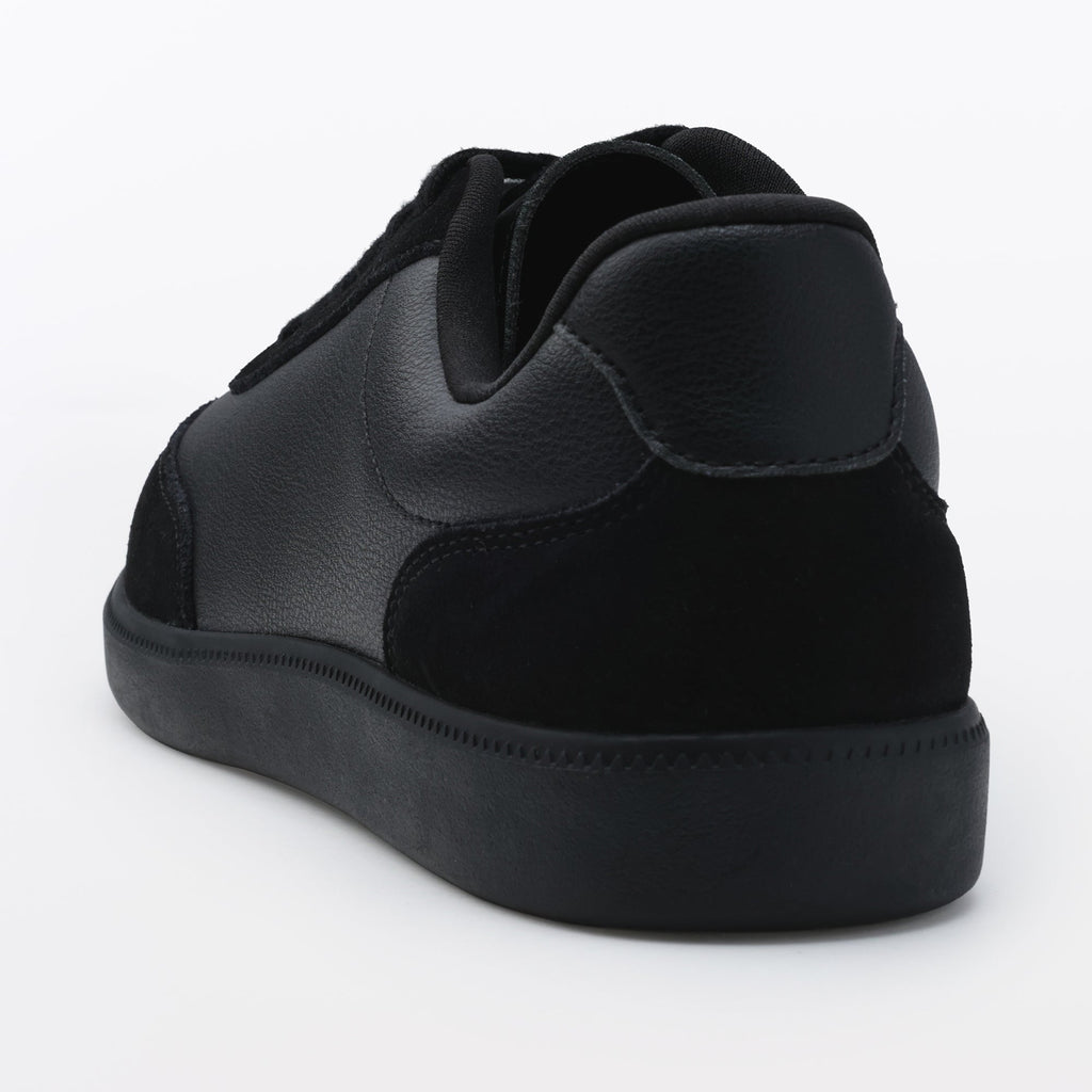 Soft Insole Combination Sneakers - Black