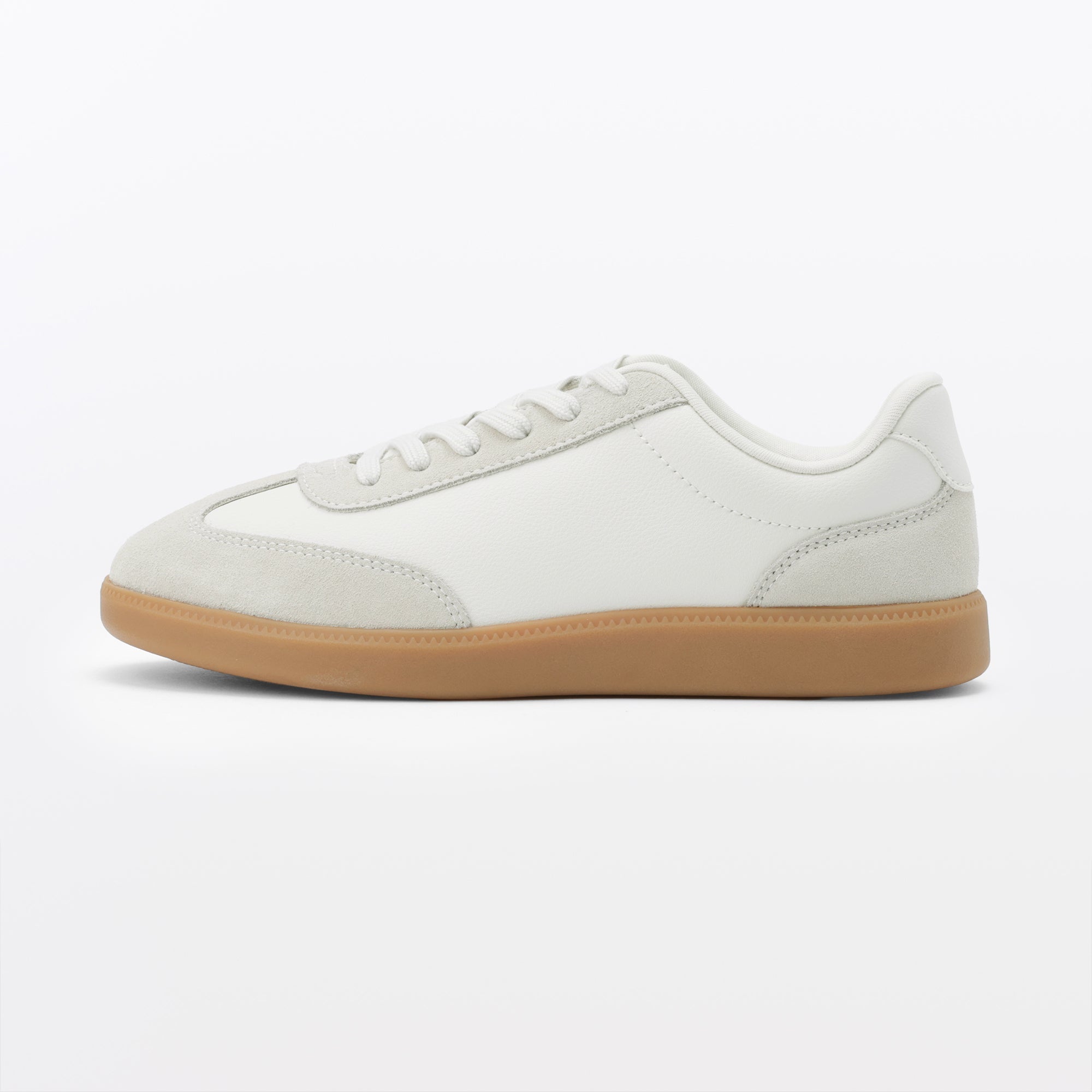 Soft Insole Combination Sneakers - Off White