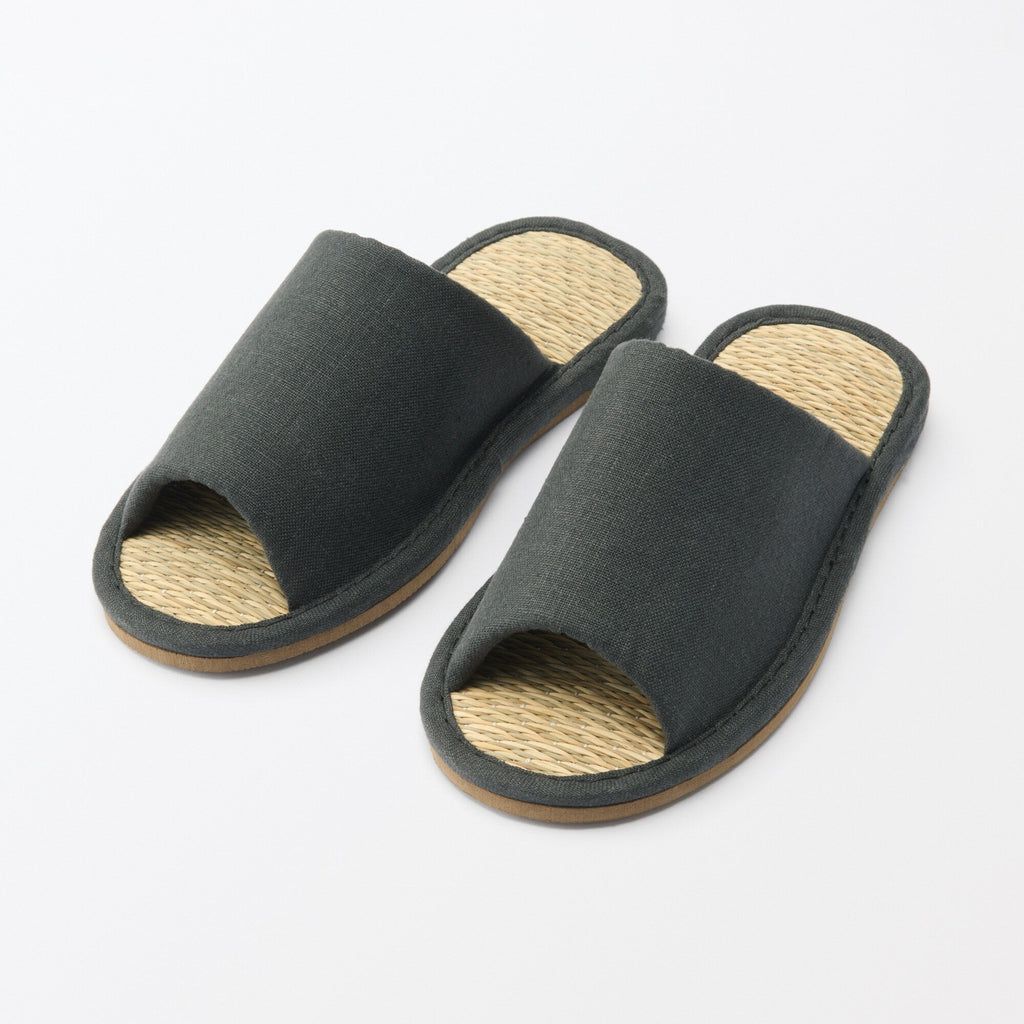 Igusa Open Toe Slippers