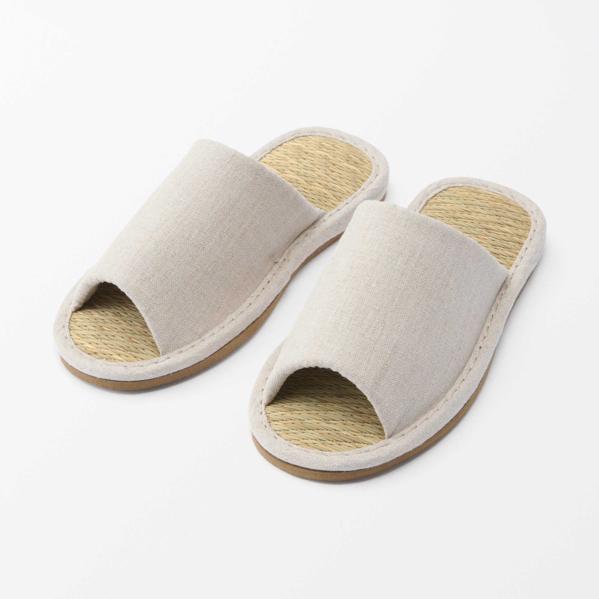 Igusa Open Toe Slippers