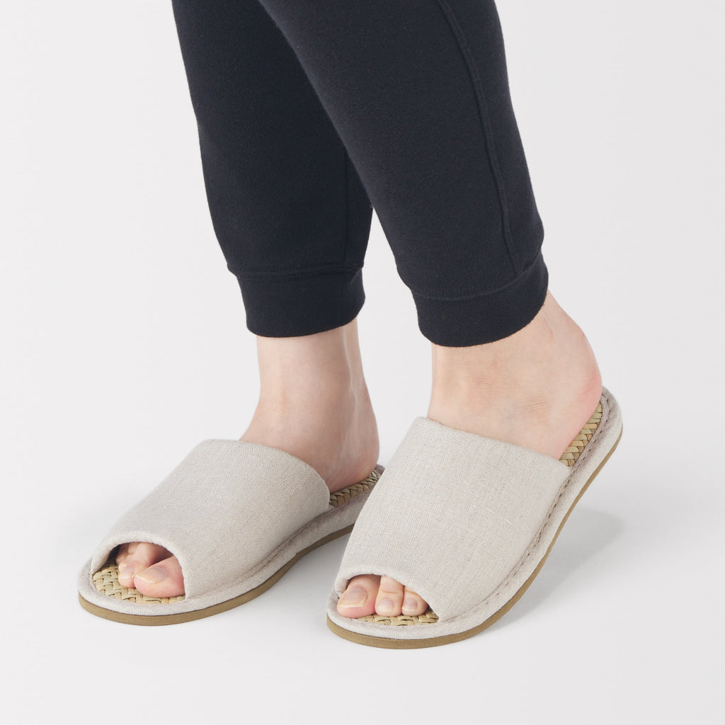 Malay Grass Open Toe Slippers