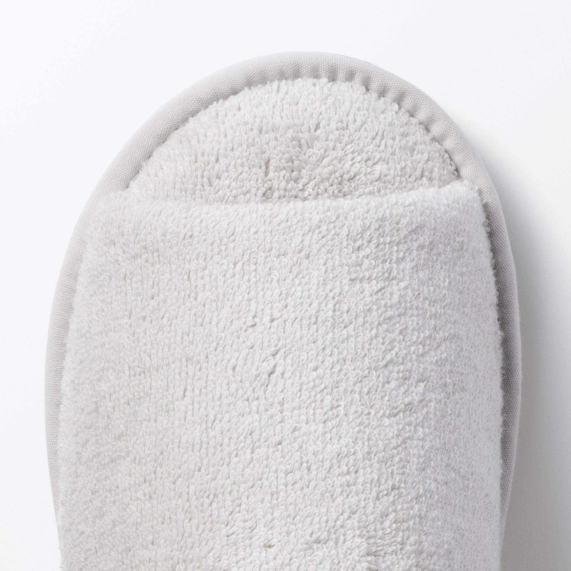 Cotton Pile Open Toe Slippers