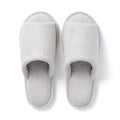 Cotton Pile Open Toe Slippers