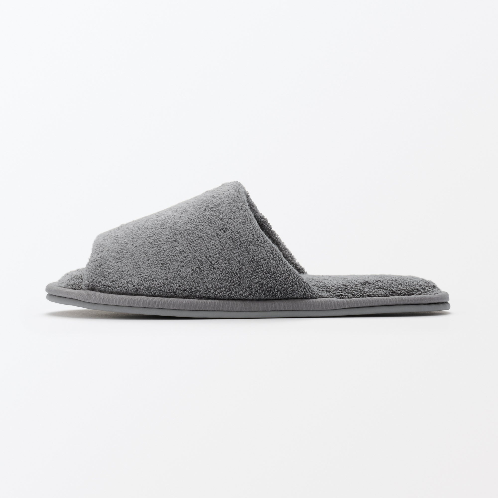 Cotton Pile Open Toe Slippers