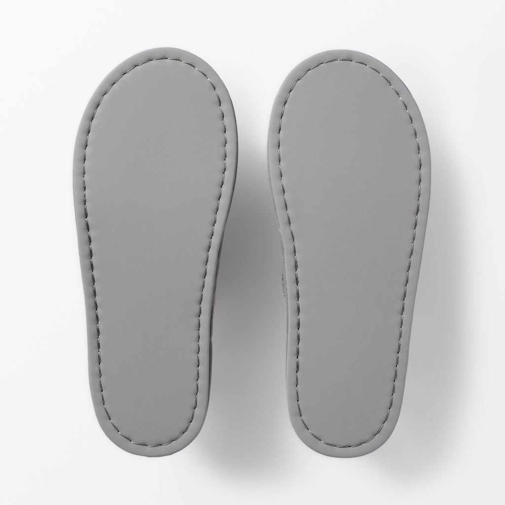 Cotton Pile Open Toe Slippers