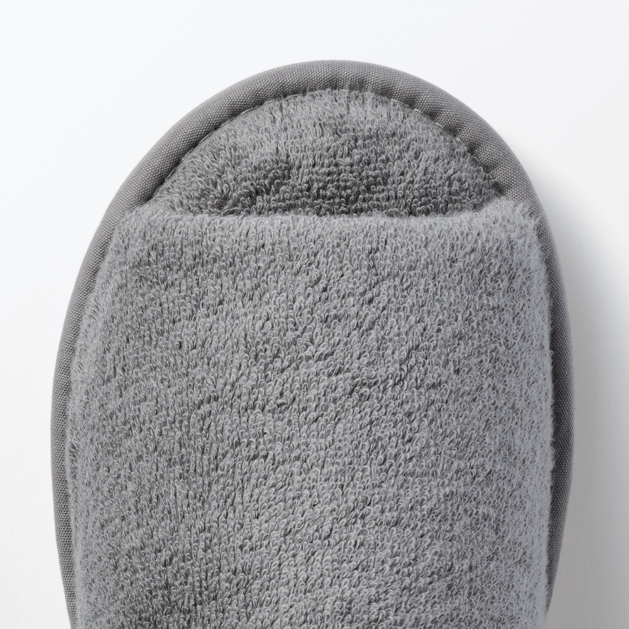 Cotton Pile Open Toe Slippers