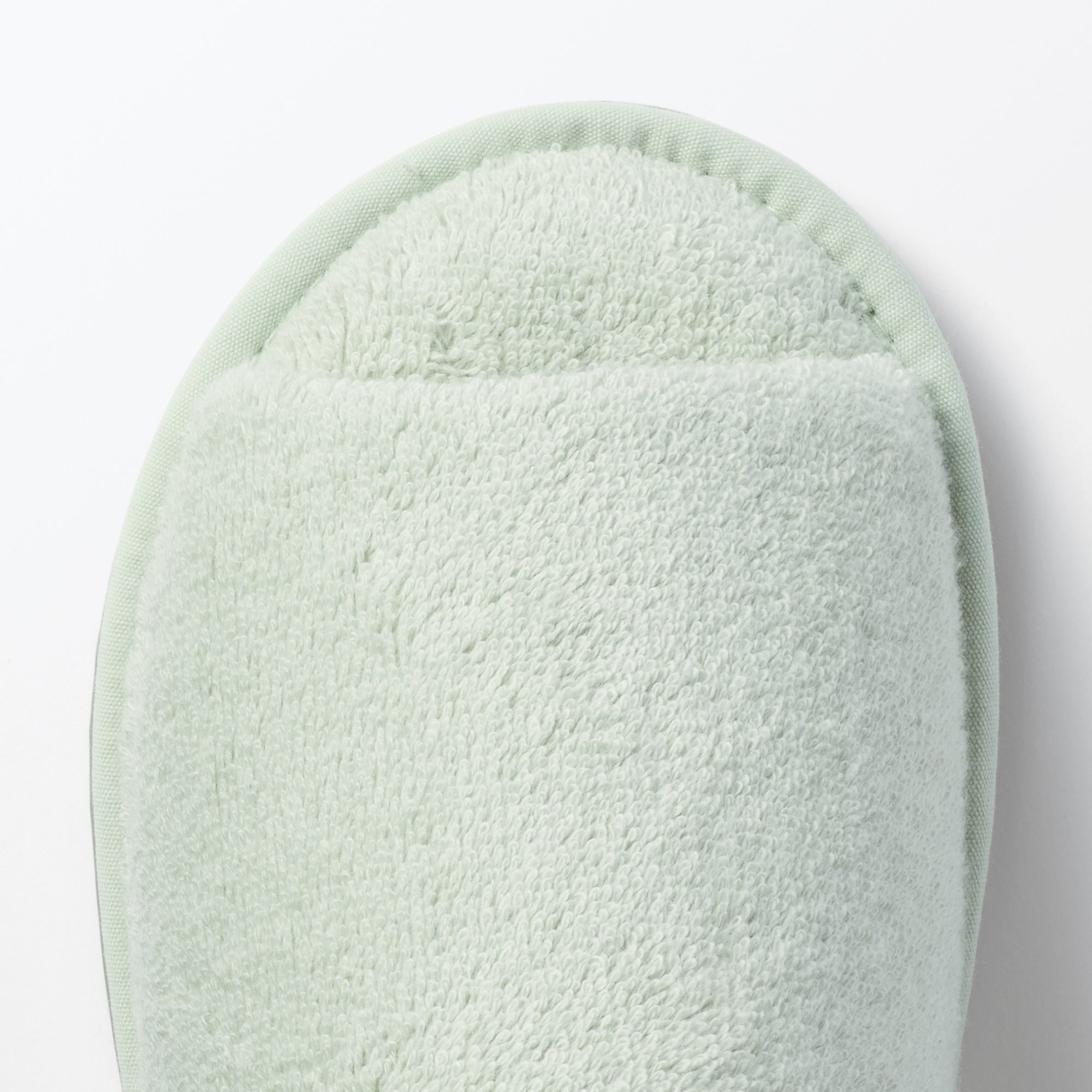 Cotton Pile Open Toe Slippers