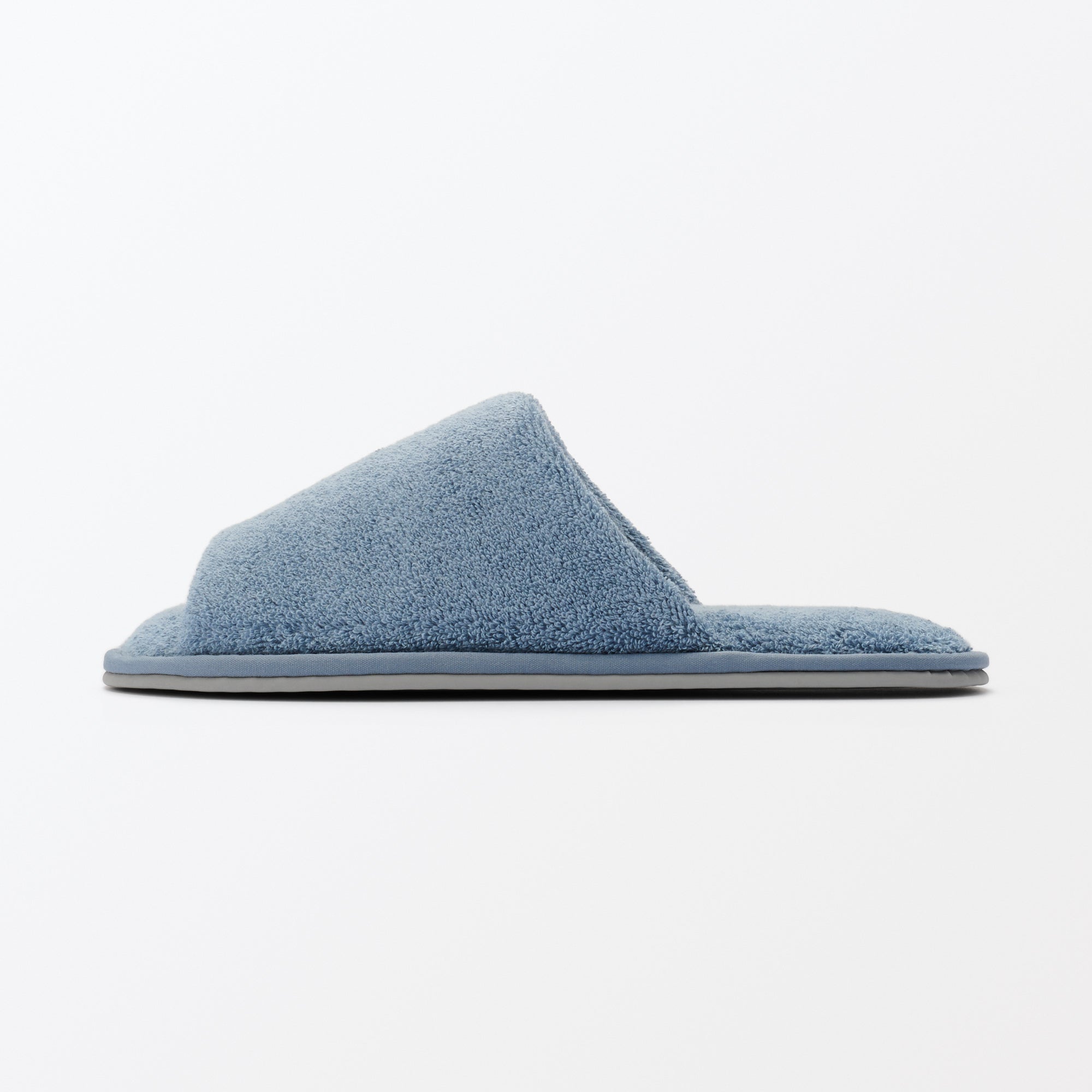 Cotton Pile Open Toe Slippers